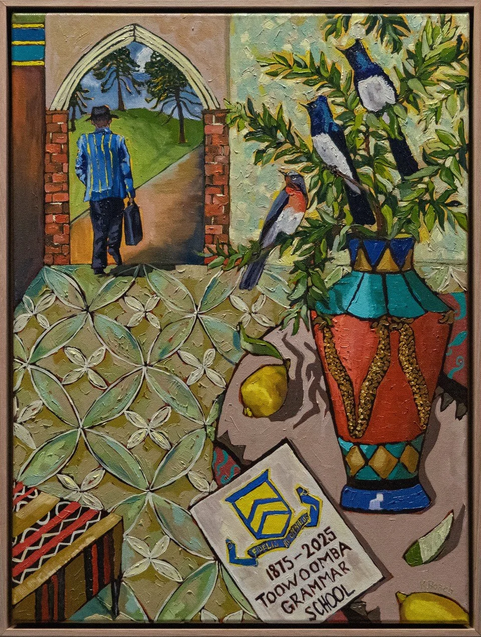 Grammar 150 Art Prize print by Kobie Bosch