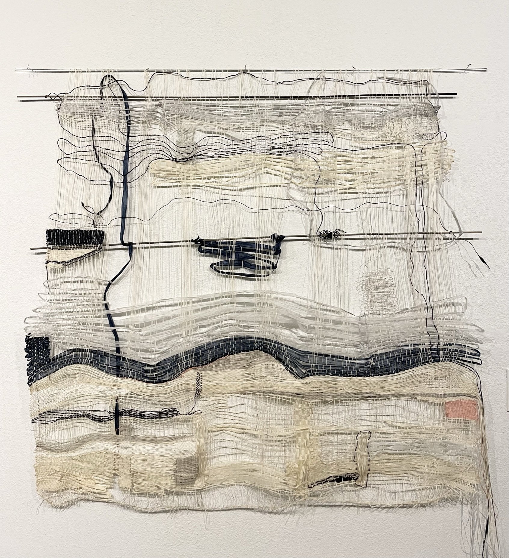 HORIZONAL E. 48X48". $4500. SOLD