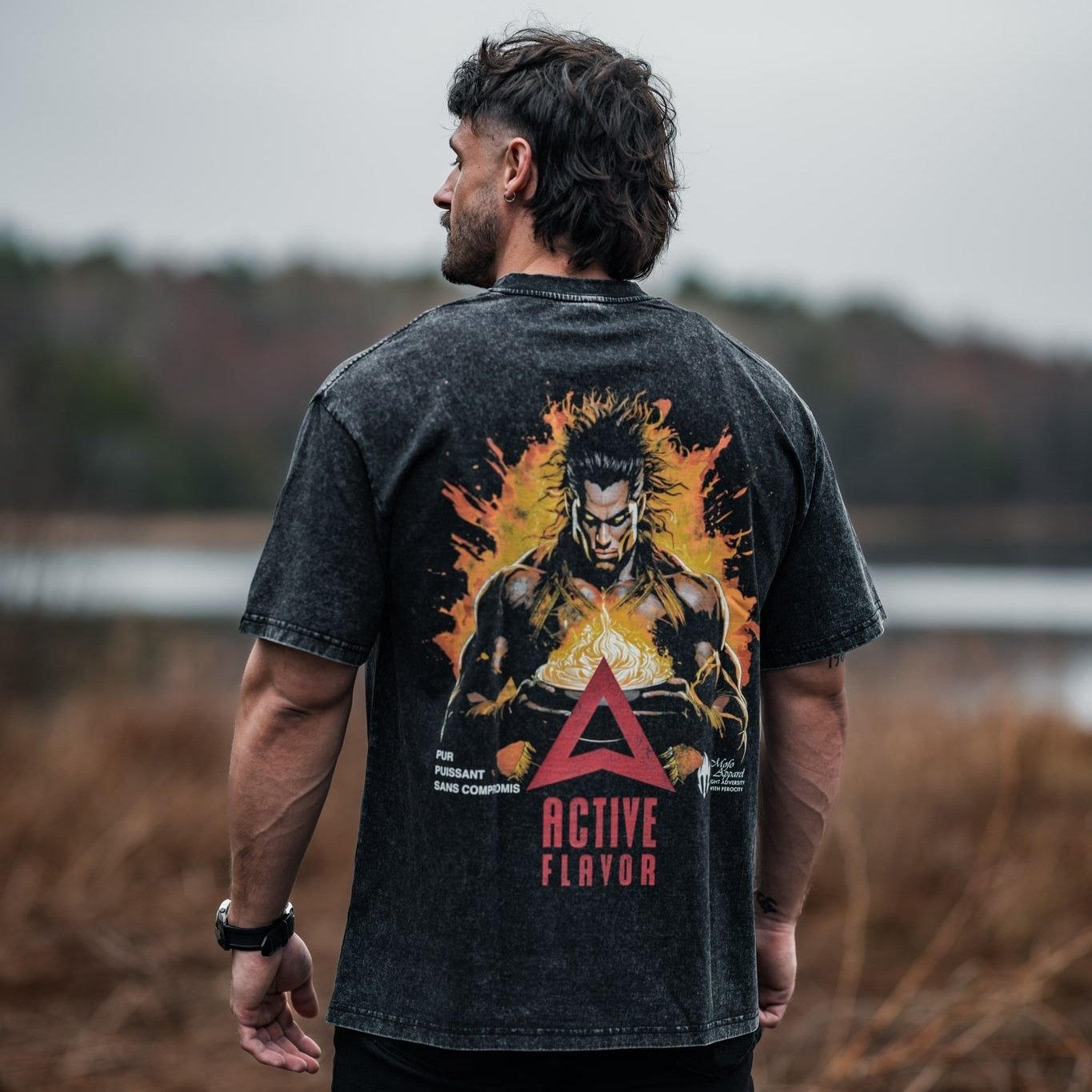 T-shirt Oversize – Édition Limitée Active Flavor