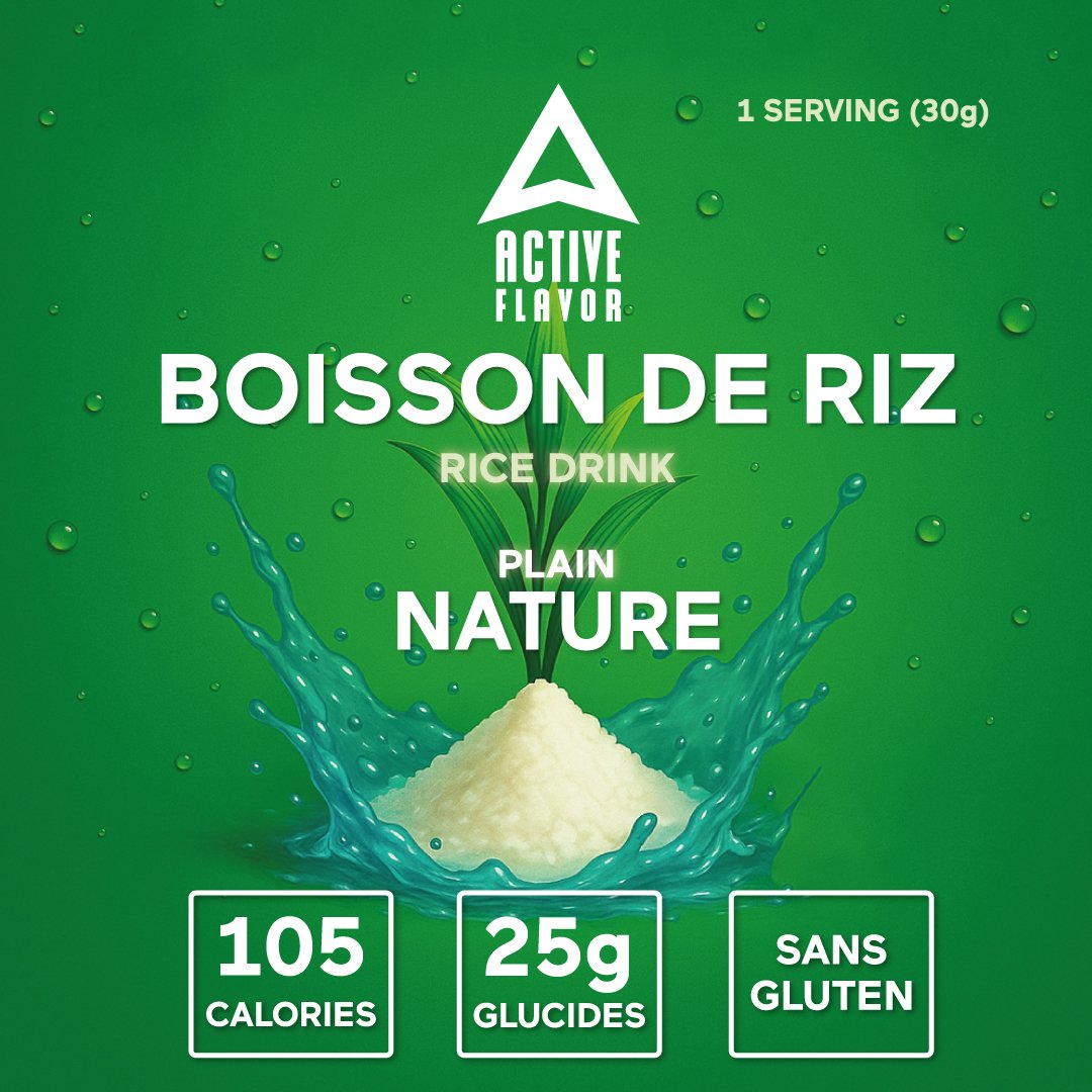 ÉCHANTILLIONS - Boisson de riz saveur nature