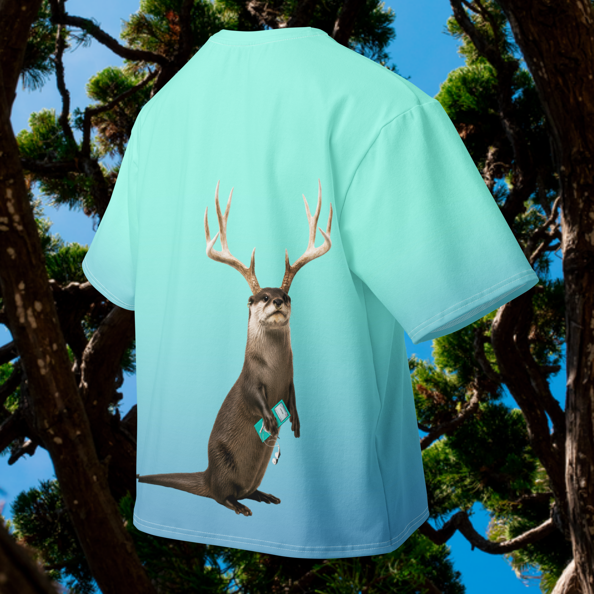 bloo bud oversized cotton t-shirt