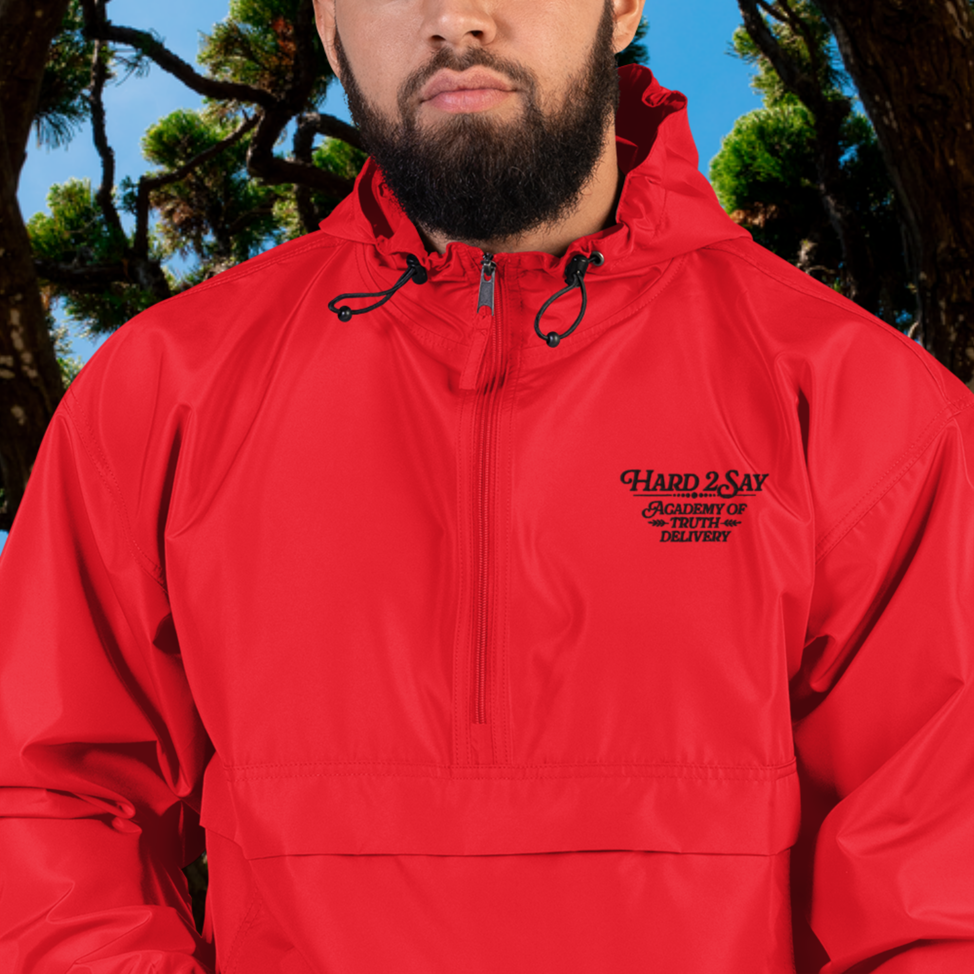 unisex-champion-packable-anorak-scarlet-zoomed-in-6a8fe0b4632b0.png
