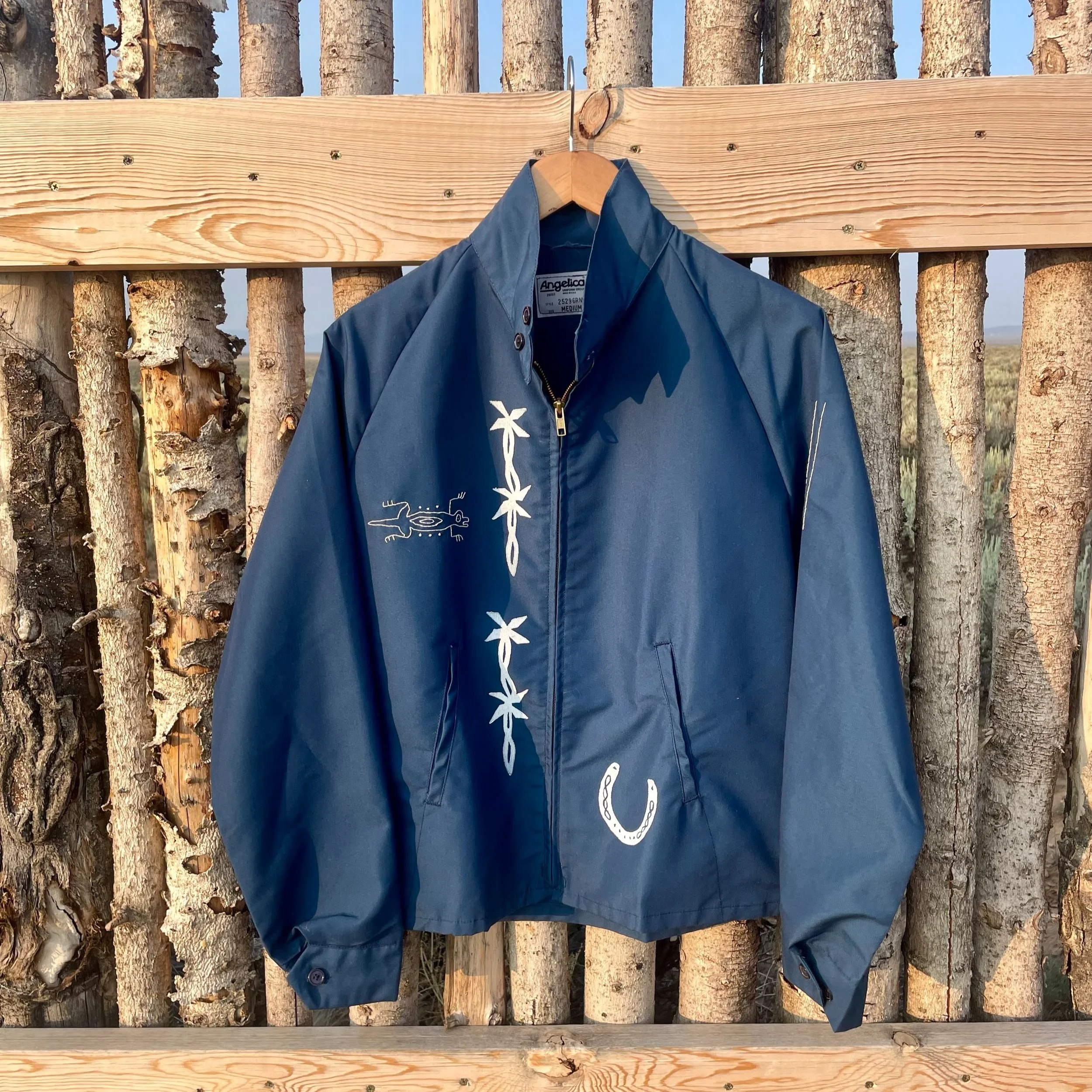 Upcycled Block & Stitch Uniform Jacket