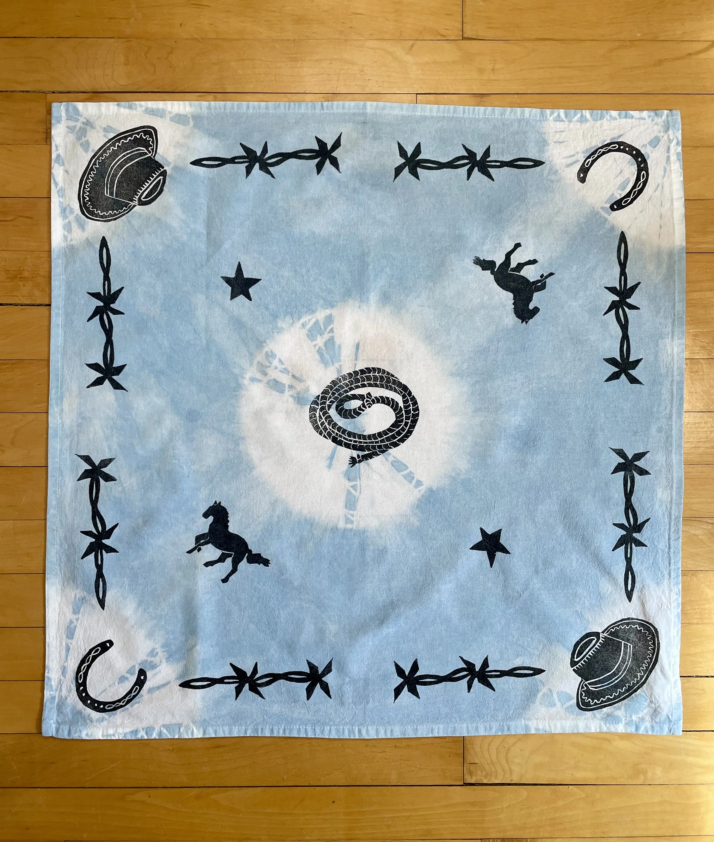 Howdy Towelana - Indigo