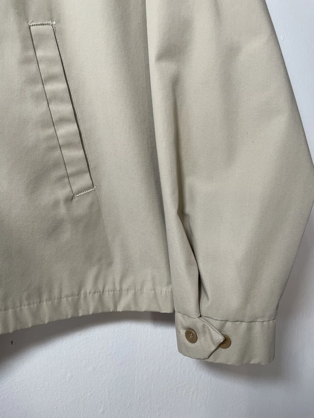 ジャケット・アウター 50s vintage cotton jacket Fifties Vintage Jacket: 50s -Windbreaker- Mens dark grey