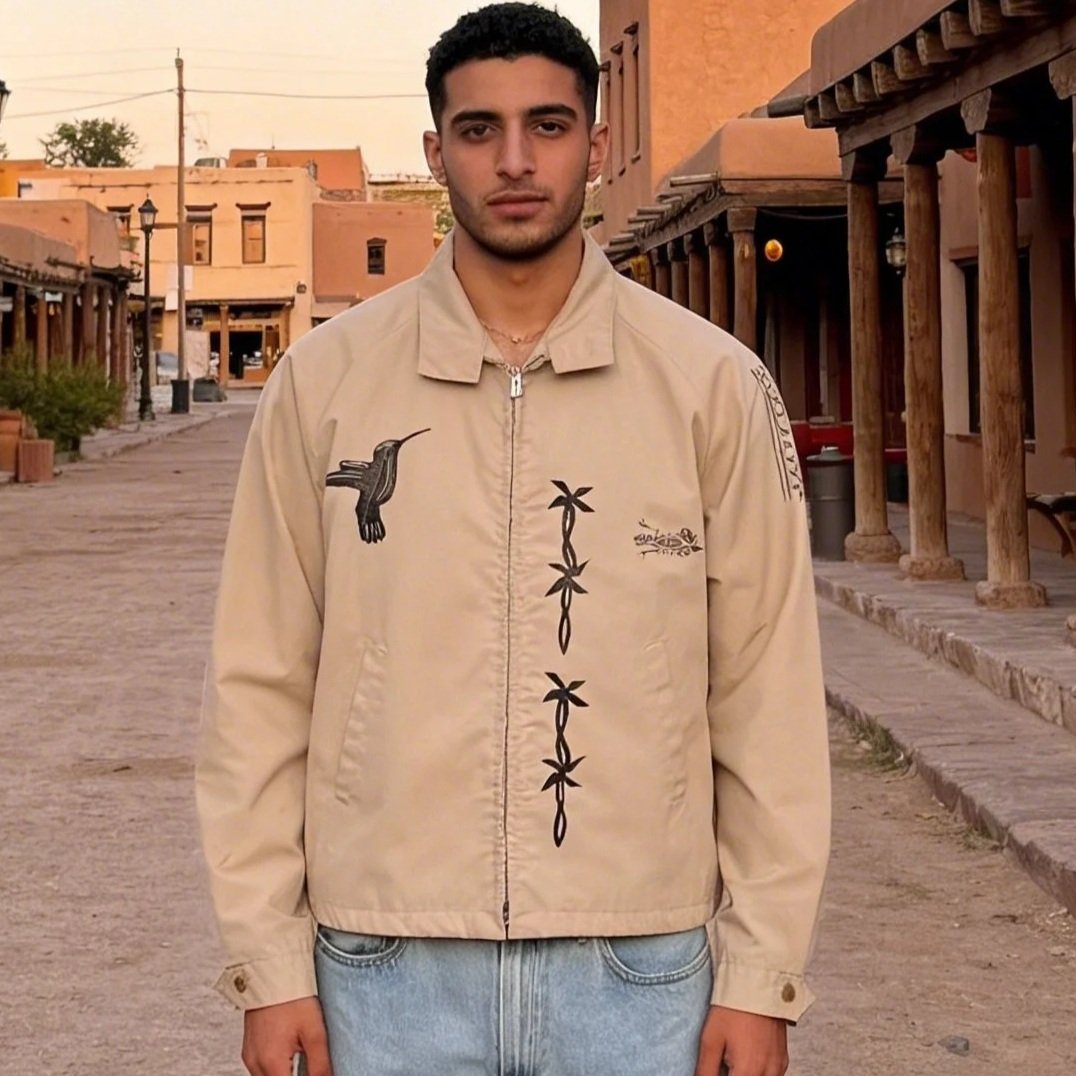 ReNewed light-weight Tan Jacket -Md