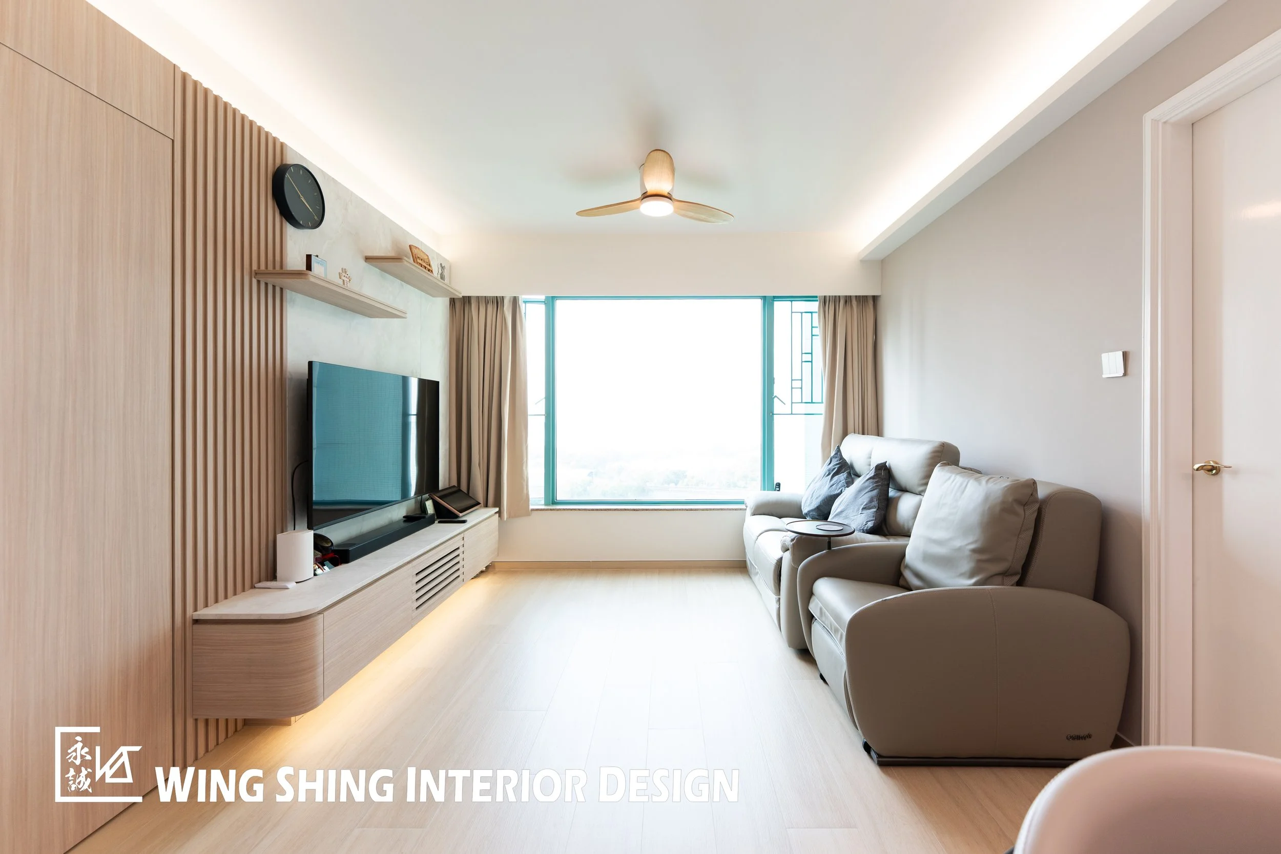 馬鞍山． 翠擁華庭｜《清歡》｜現代奶油風｜