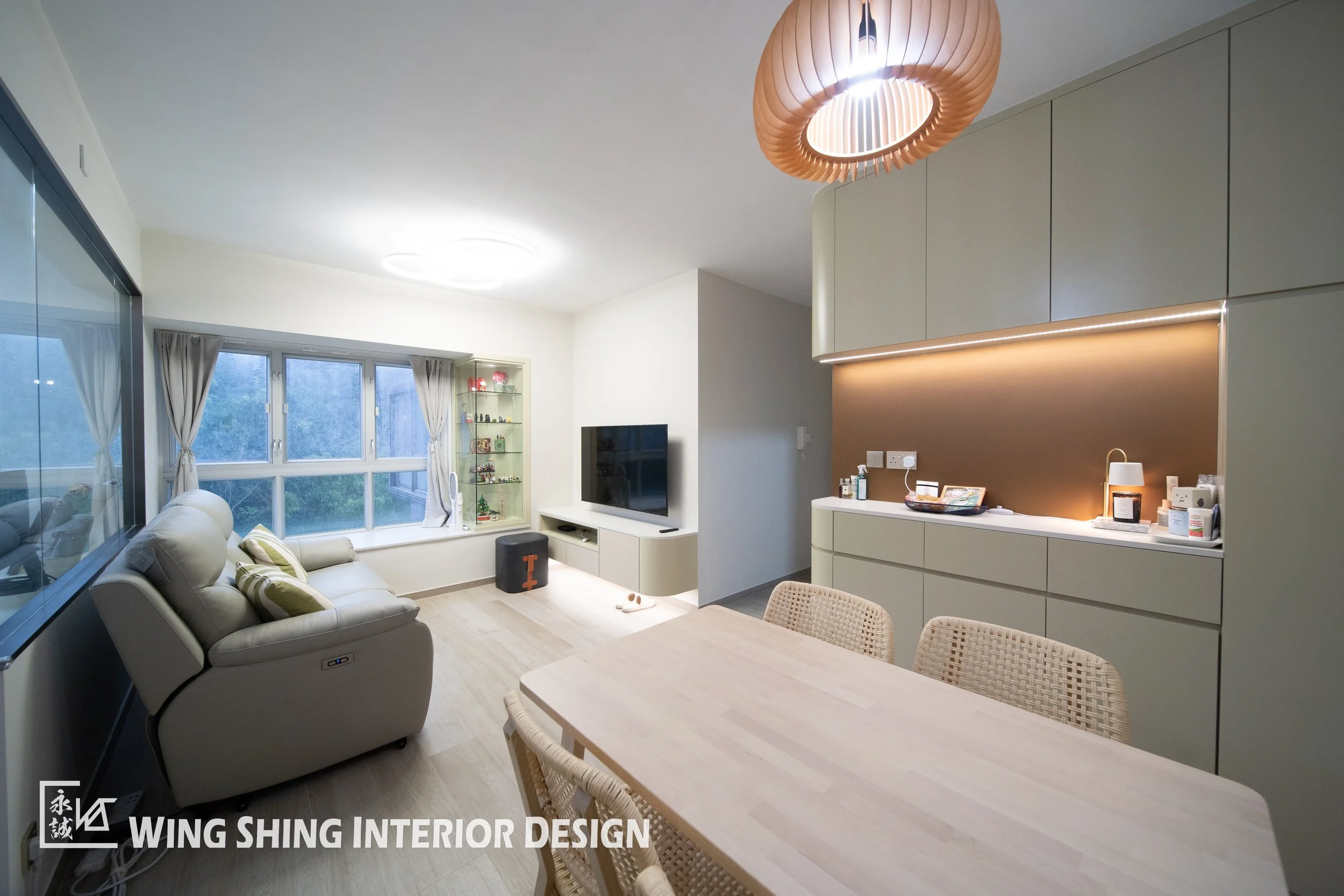 大圍.翠景花園|《櫡欒》|小清新田園風|歐陸風情| — Wing Shing Interior Design 永誠室內設計