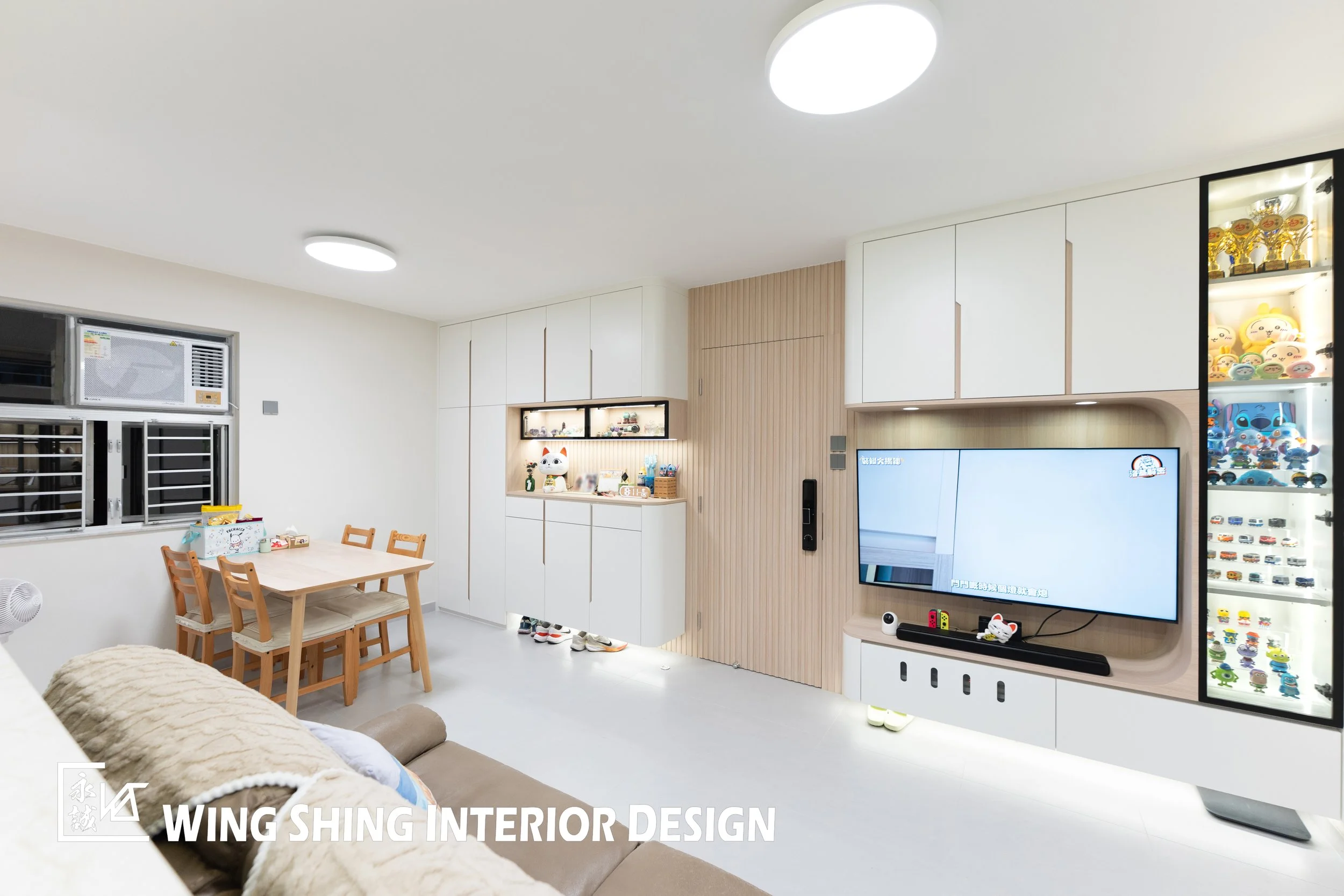 沙田.第一城|《白樨》|日式原木風| — Wing Shing Interior Design 永誠室內設計