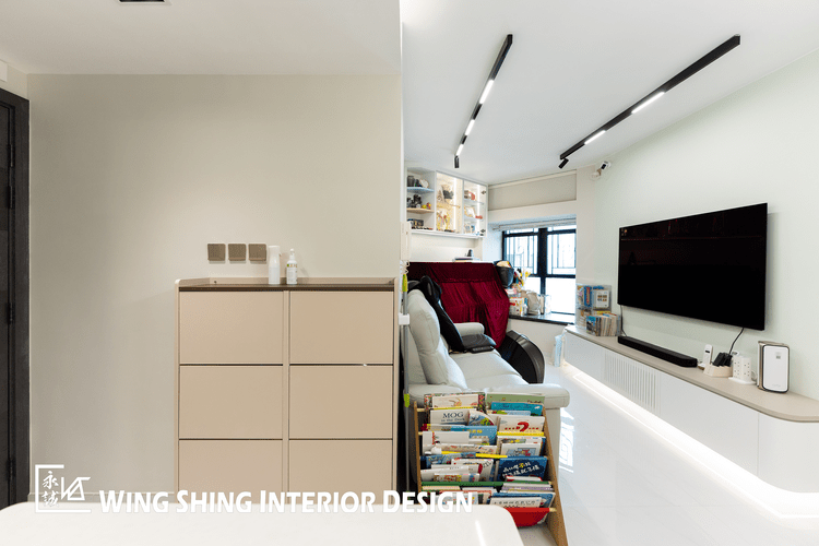 鑽石山.星河明居|《淳白》|現代簡約風| — Wing Shing Interior Design 永誠室內設計