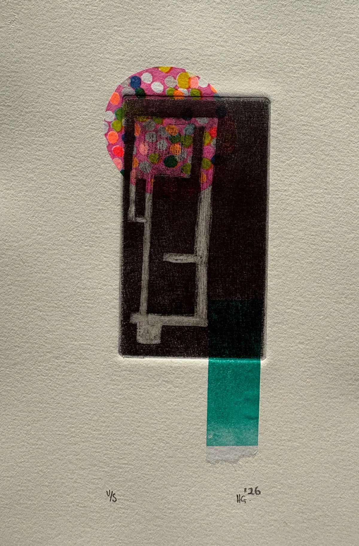 Untitled 4#
2026, aquatint/chine-collé unique state on Hahnemühle©

