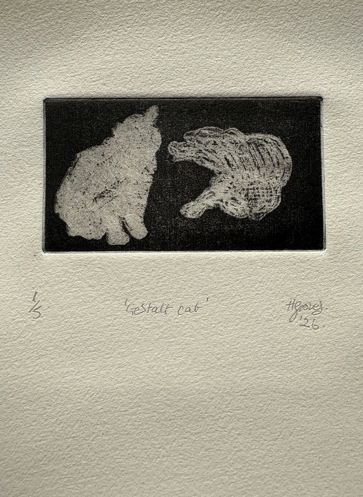 Gestalt cat.
2026, aquatint edition of 5 on Hahnemühle©
