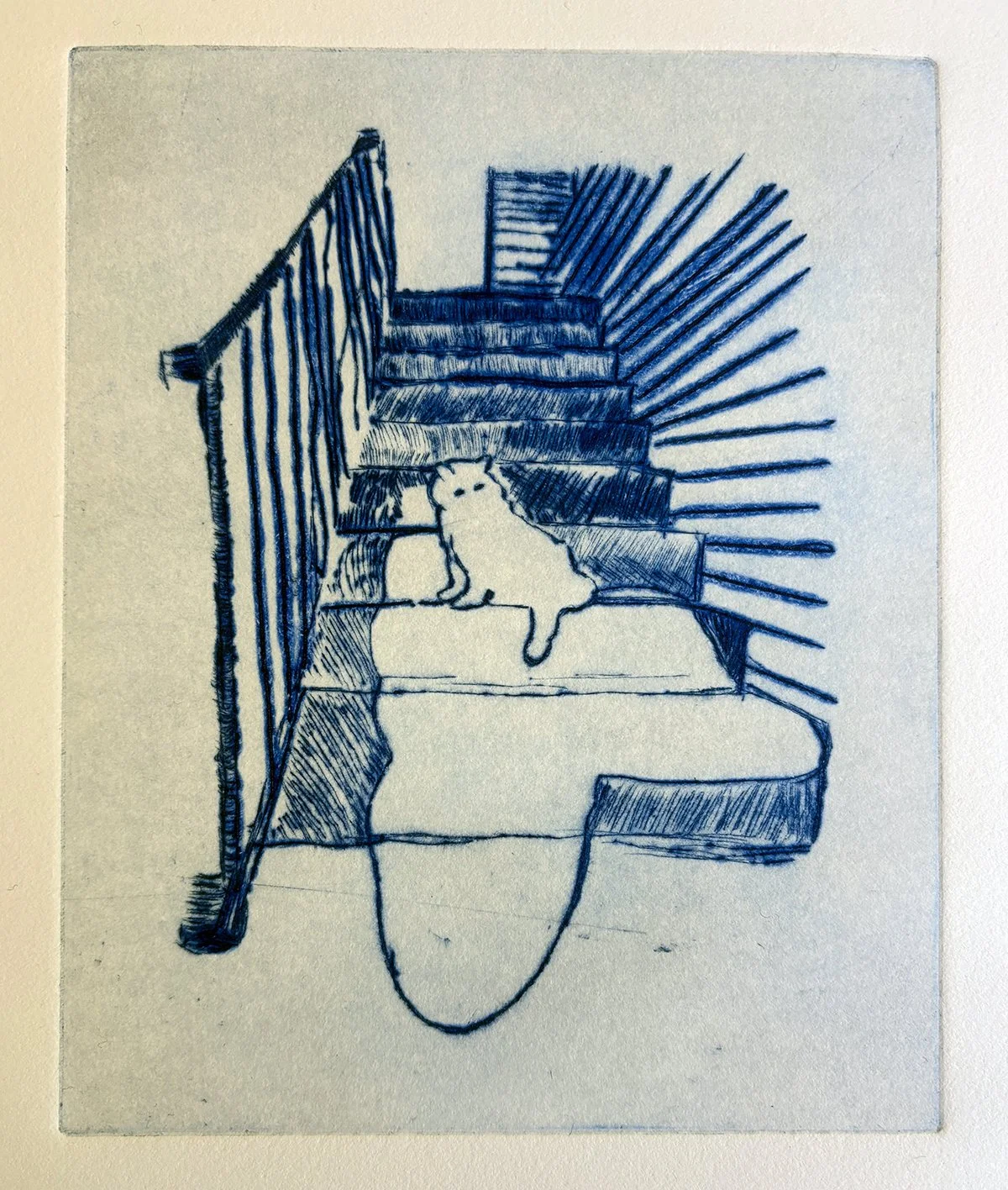 The cat below, 2025, edition of 6 Hahnemühle©