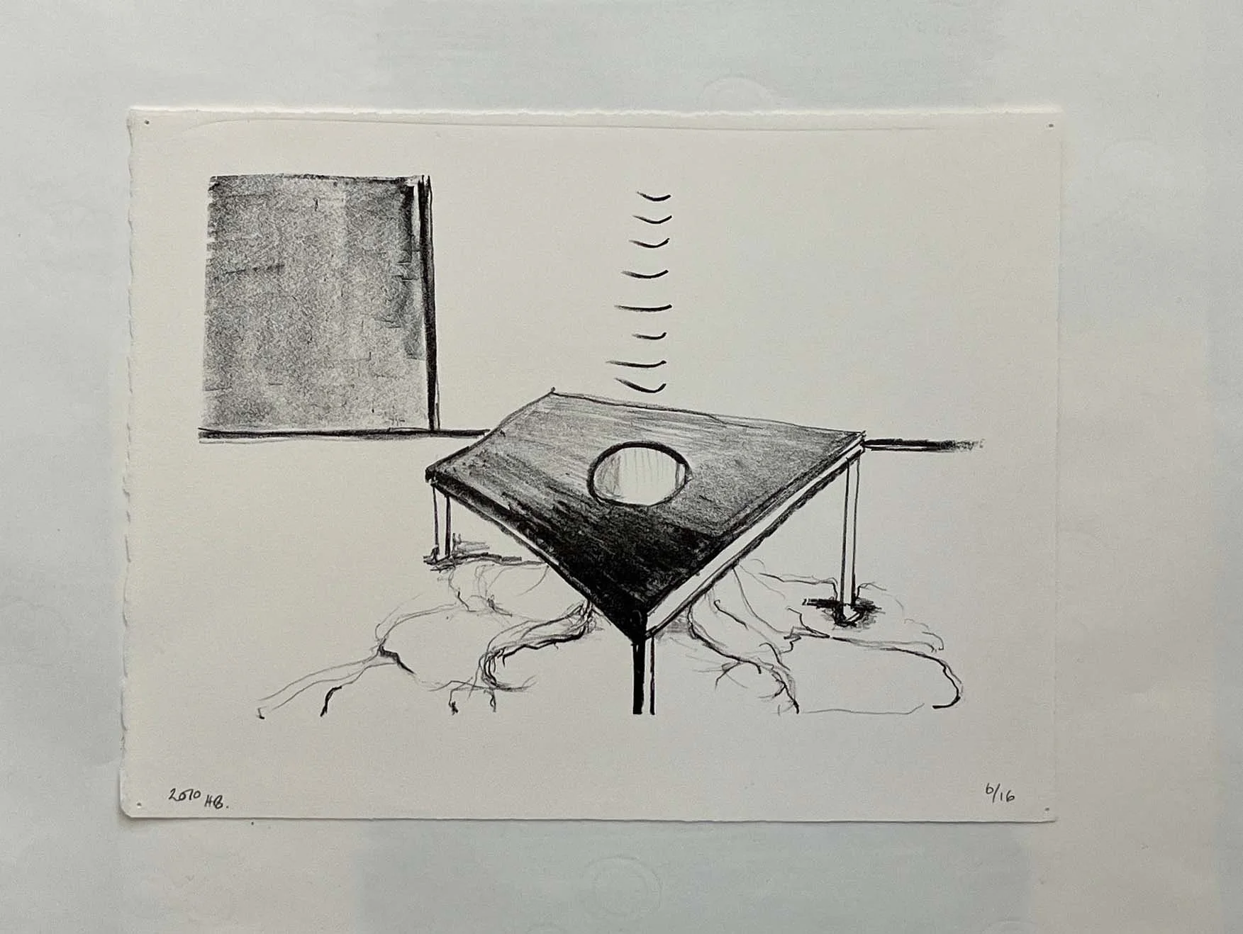 Untitled, 2010, lithograph on academia©