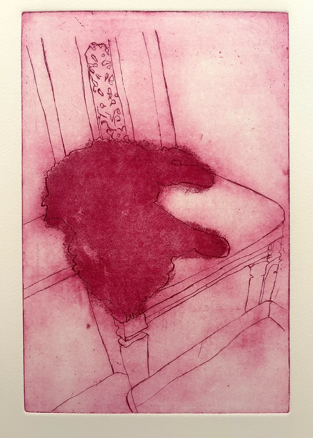 Scratched
2025, aquatint etching edition of 4 on Hahnemühle©