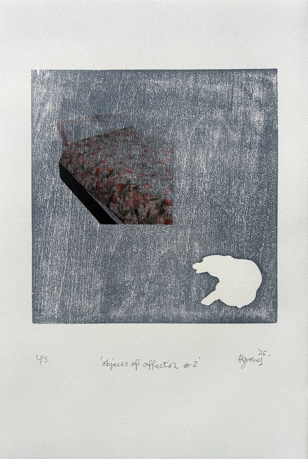 Objects of affection #2
2026, woodcut/image transfer unique state on Arches©