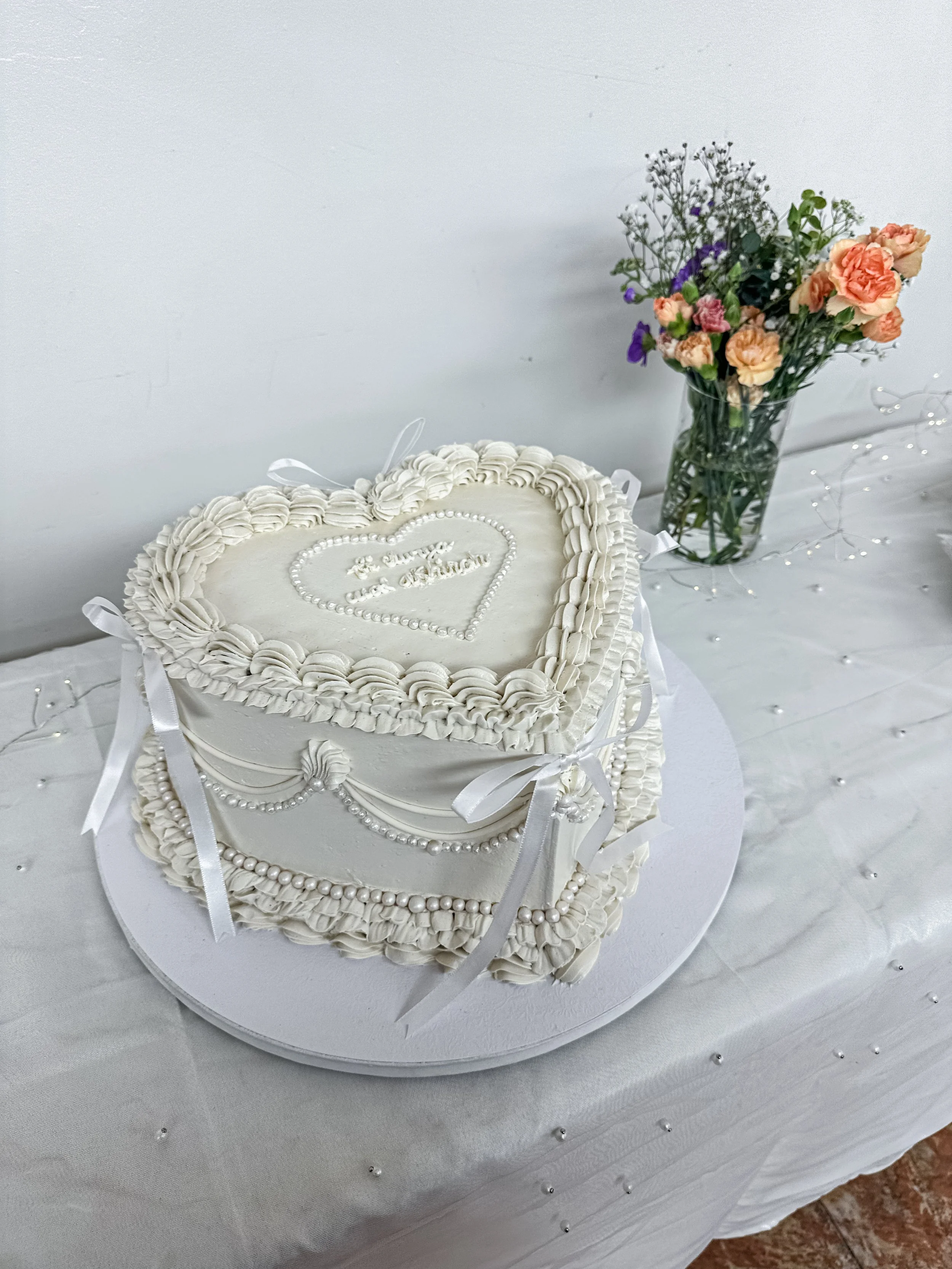 vegan custom cake for Nikkah wedding Islamic ceremony Veg on Board Long Island NY 