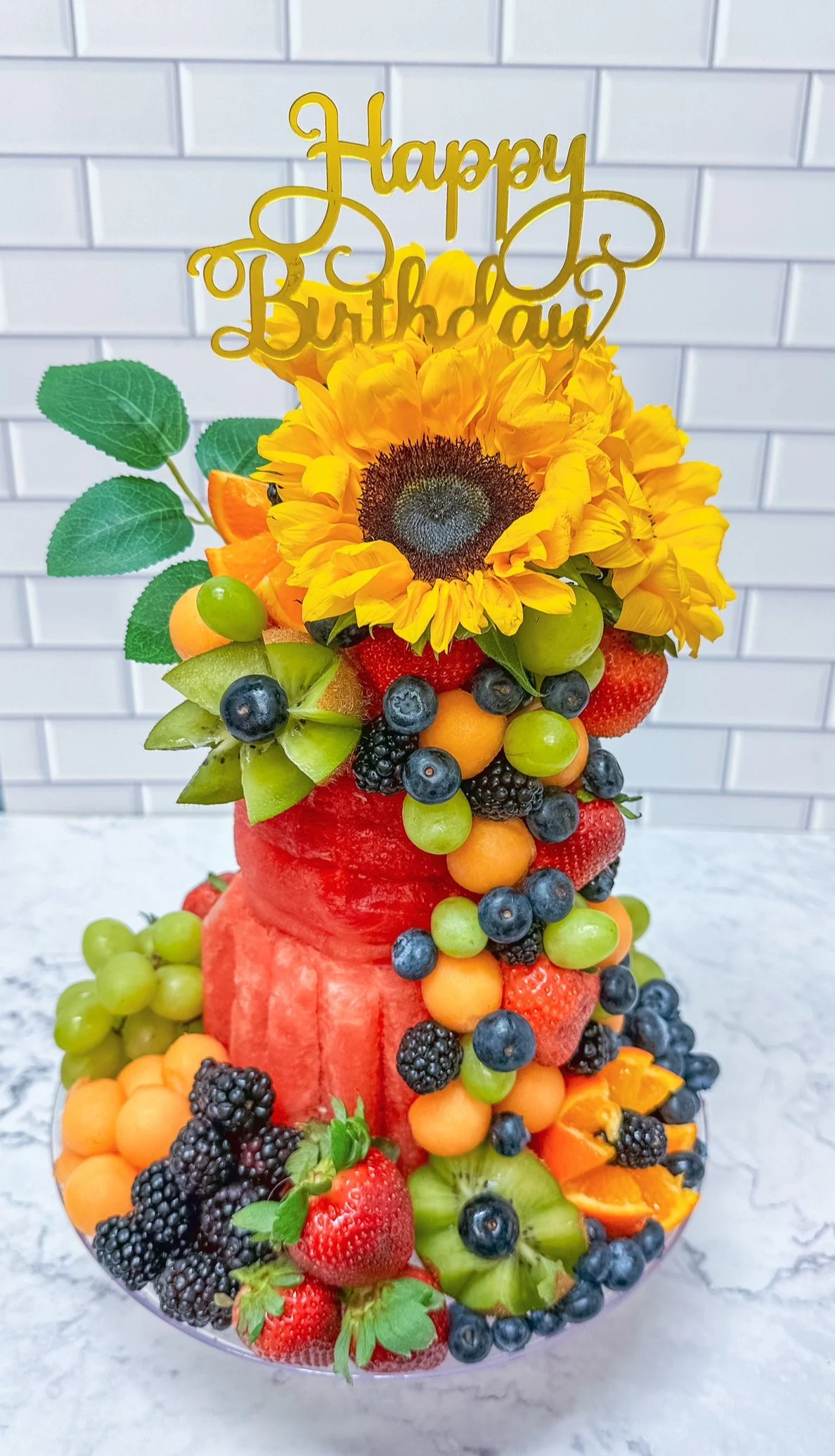 Fresh Fruit Cake Veg on Board Long Island NY