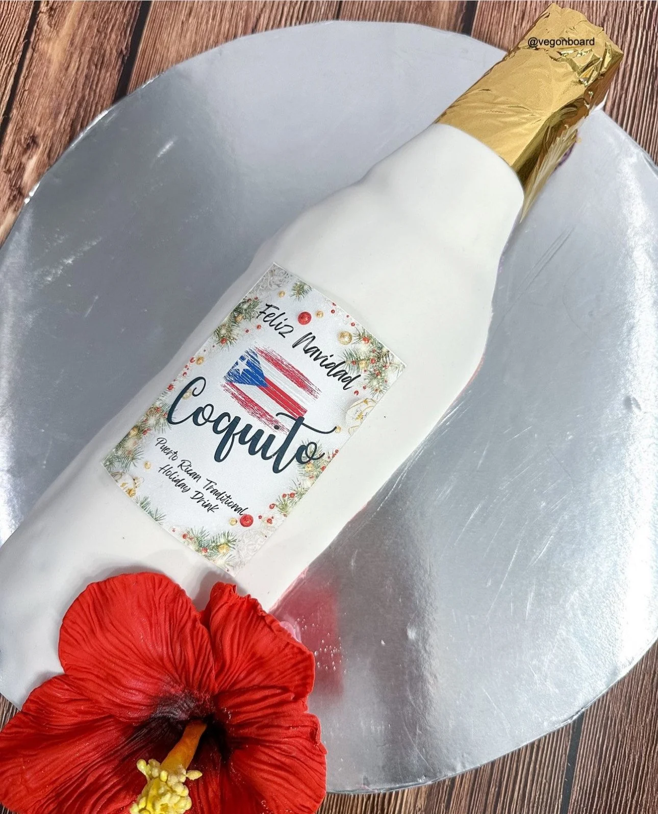 vegan-coquito-bottle-sculpted-cake-veg-on-board.JPG