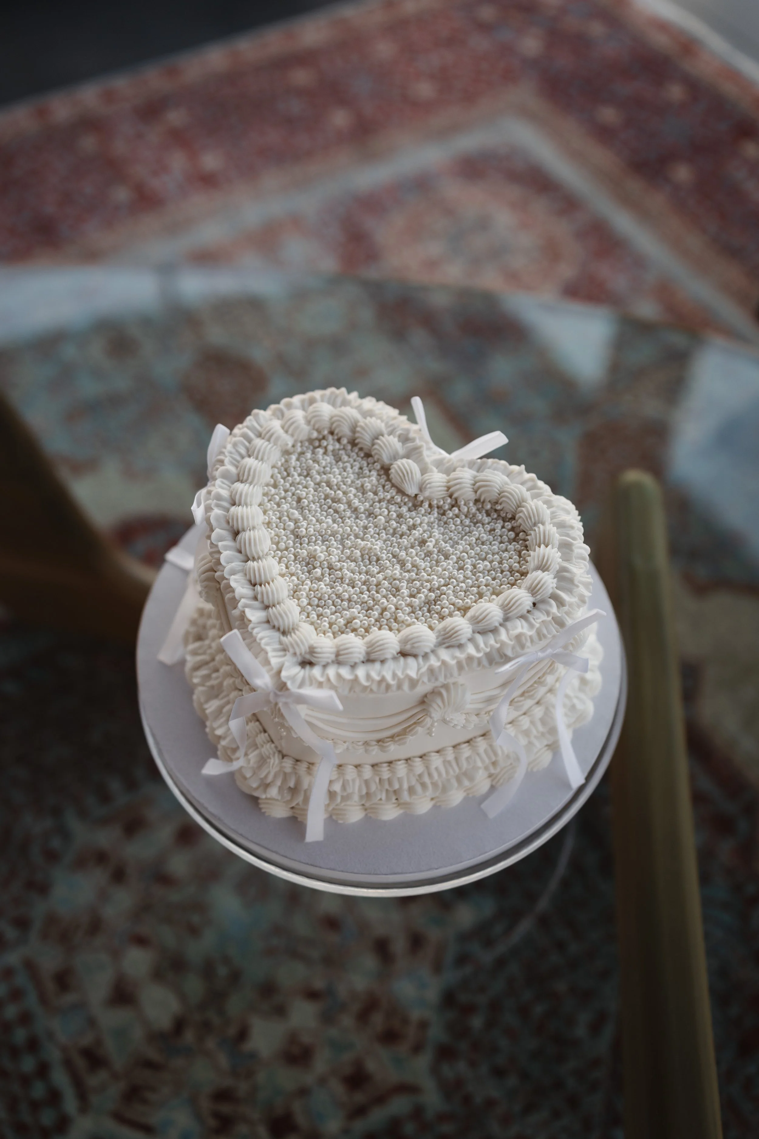 vegan heart wedding cake by veg on board for a styled shoot at wabi sabi weddings in baiting hollow ny