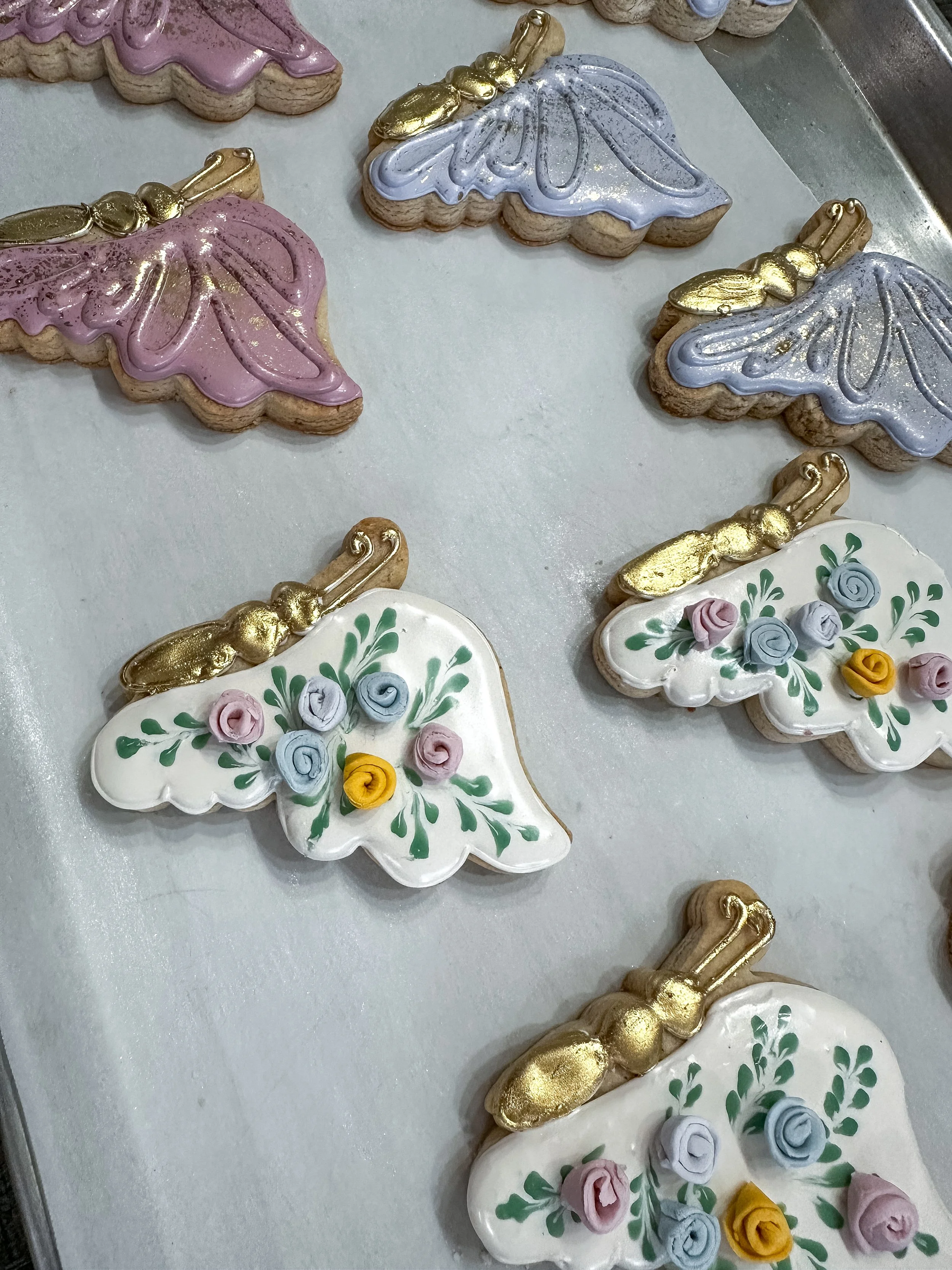 vegan gluten free custom butterfly cookies veg on board