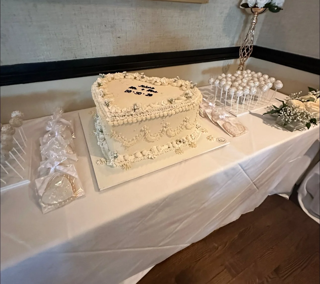 Vegan dessert table for bridal shower veg on board Long Island 