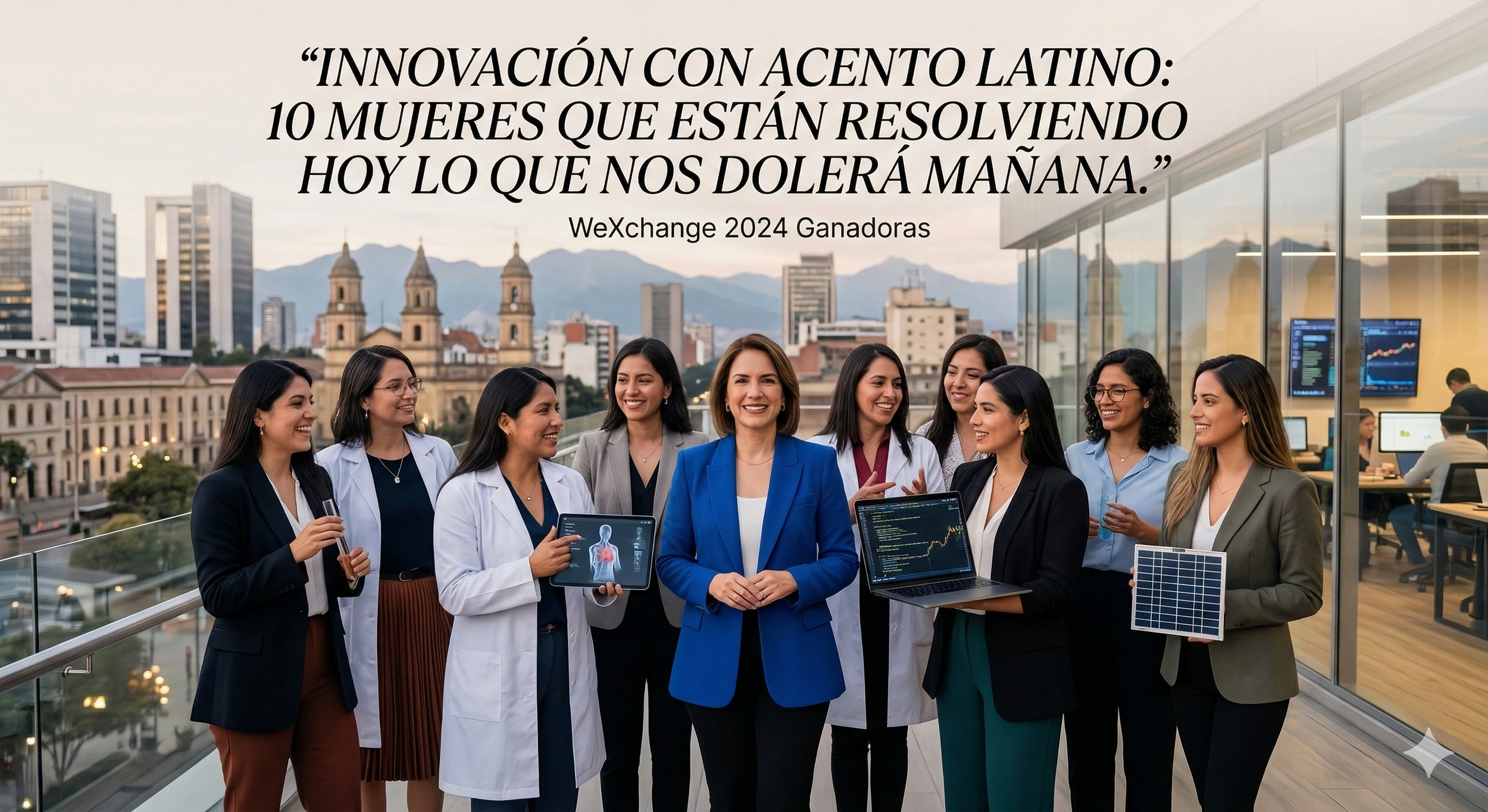 &nbsp;Innovación con acento latino: 10 mujeres que están resolviendo hoy lo que nos dolerá mañana.