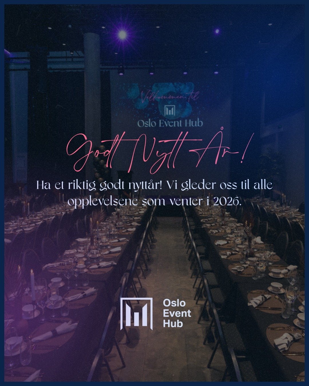 Vi takker for 2025! For et &aring;r det har v&aelig;rt p&aring; Oslo Event Hub ✨ Ikke bare fikk vi prisen for &aring;rets beste konferanse- og eventlokale i Norge, men vi har ogs&aring;:

F&aring;tt gleden av &aring; ha 24 000 gjester og hele 133 eve