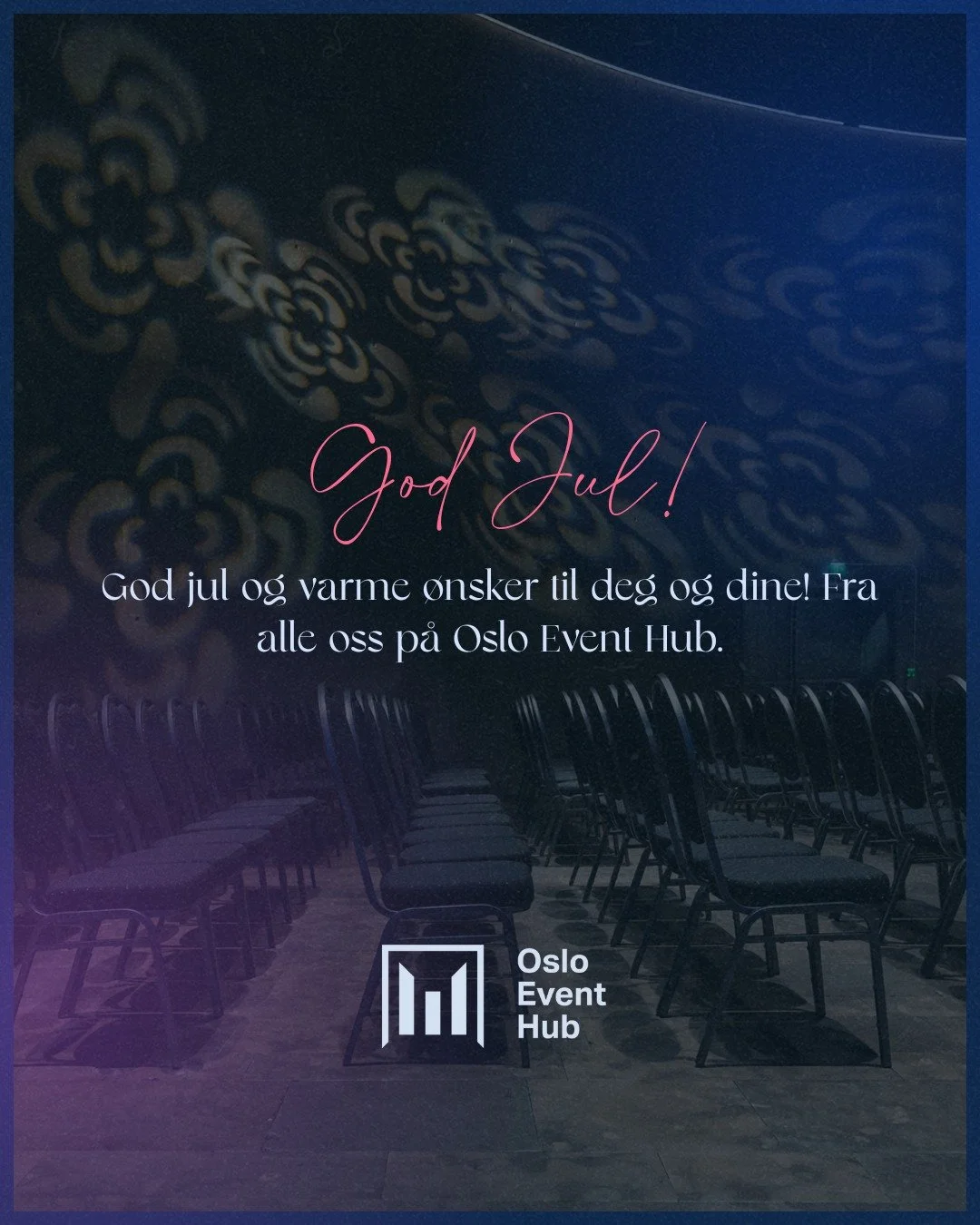 Vi &oslash;nsker dere en riktig GOD JUL! ❤️🎄 Vi har hatt en nydelig f&oslash;rjulstid p&aring; Oslo Event Hub, og takker alle som har v&aelig;rt innom oss i &aring;r! Vi gleder oss til alle nye eventer, konferanser, messer og fantastiske &oslash;yeb