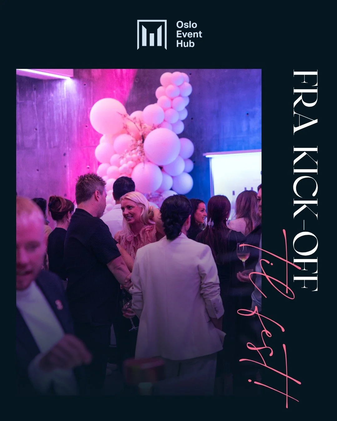 Etter en lang sommer er det mange som vil samle folk igjen🥂 Det er heldigvis noe vi kan hjelpe deg med!

Hos Oslo Event Hub kan dere arrangere alt fra kick-off og faglig innhold til middag og fest, uten &aring; bytte lokale 🙌 Med fleksible oppsett 