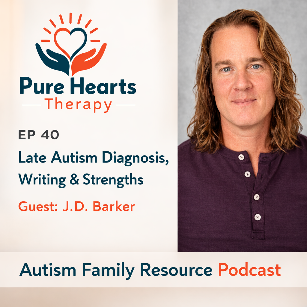40 | Late Autism Diagnosis, Writing &amp; Strengths | J.D. Barker