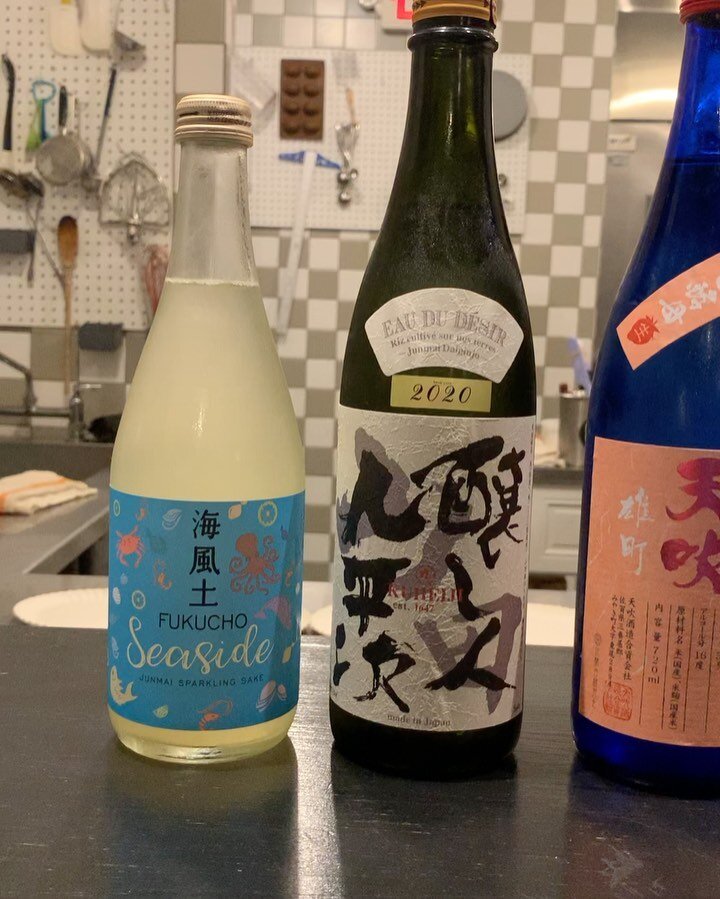 One of the most fun things about the sake book &amp; food pairing event I did @tonaridc w chef @katsuya_fukushima was seeing how excited guests were at the discovery of how well premium craft sake pairs w food. Especially the Japanese-Italian dishes 