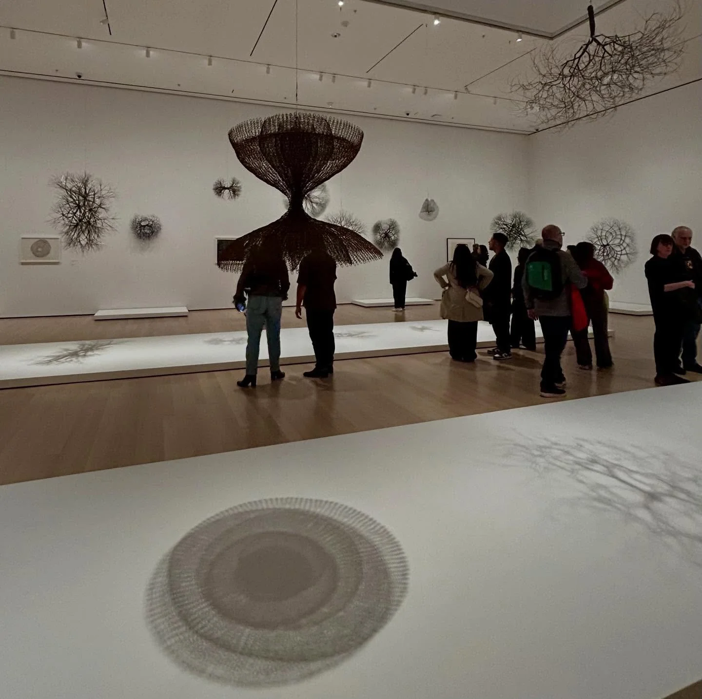 The huge, comprehensive &amp; staggeringly beautiful @ruthasawaofficial retrospective @themuseumofmodernart is the embodiment of her belief that art is life and life is art. She lived it every day.

#ruthasawa
#nikkeiartists
#niseiartists