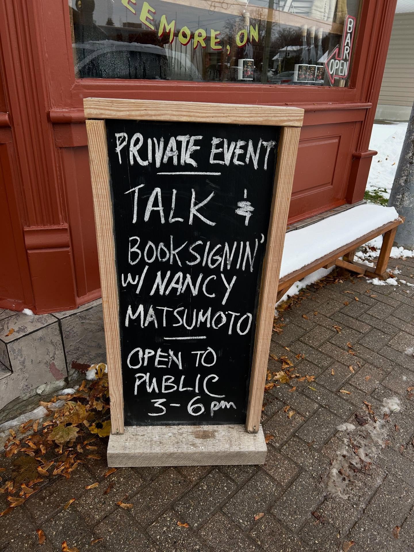 There&rsquo;s nothing like getting out into actual Ontario farm country to give a 📕 talk on Reaping What She Sows&rdquo;! 

Big 🙏🤗to Tammy + Kieran @chinchincreemore for hosting a great conversation about women leading regenerative change on the l