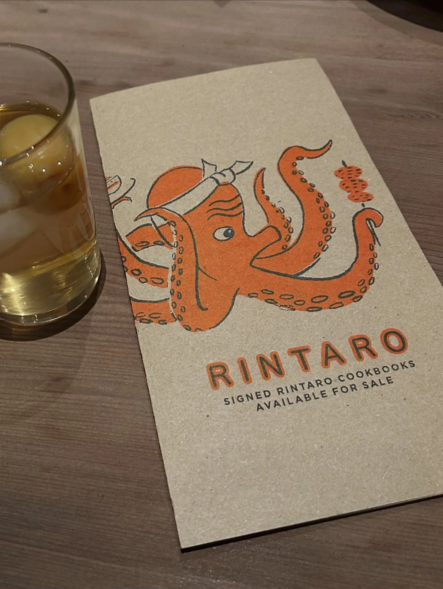 There&rsquo;s a commitment to craft + providing comfort that makes every visit to @mr_rintaro something to look forward to. The sashimi moriawase comes with instructions, the @liberty_ducks, shungiku, hazelnut + kumquat salad is 🧨; the satsuma-age o