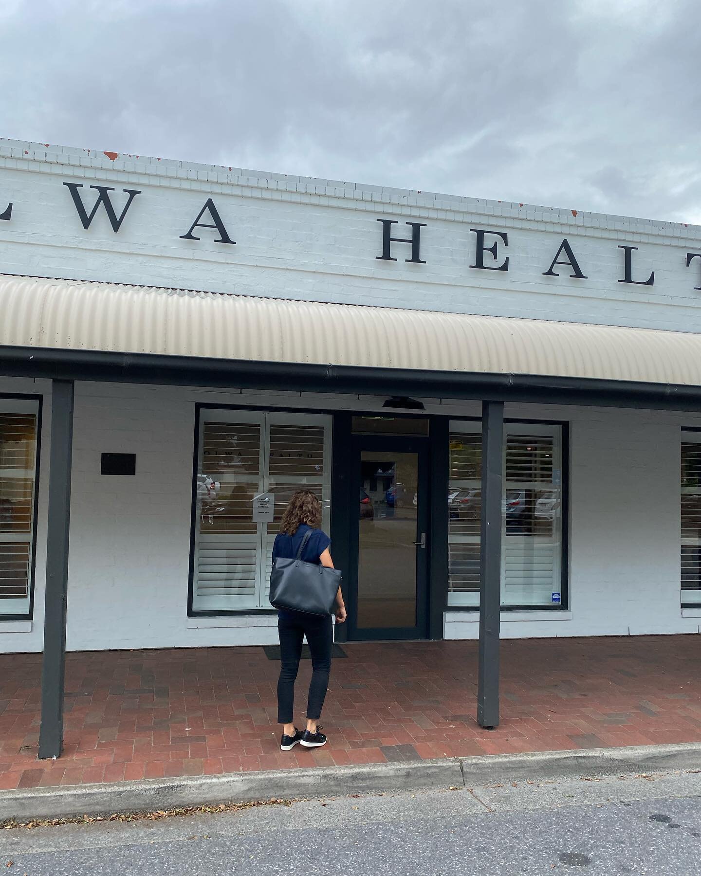 Chelsea is always popping in and out of the clinic, so this picture represents a lot of her day. 

She often attends your home to asses your environment and assist in recommending any tools to assist you activities or adaptions to your home to help y