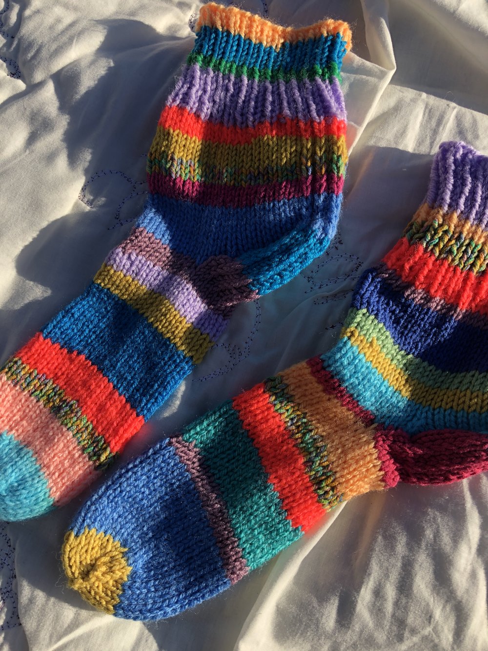Hand Knitting Pattern The Kaleido Socks The Knit Edit