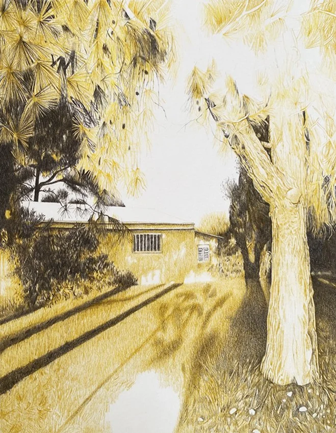 The Liminal, Coloured pencil on paper, 22cm x 28.7cm