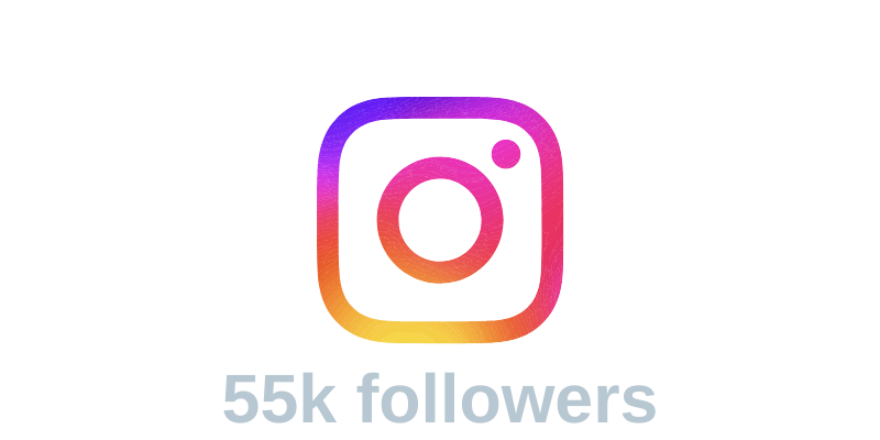 Instagram logo with colorful gradient