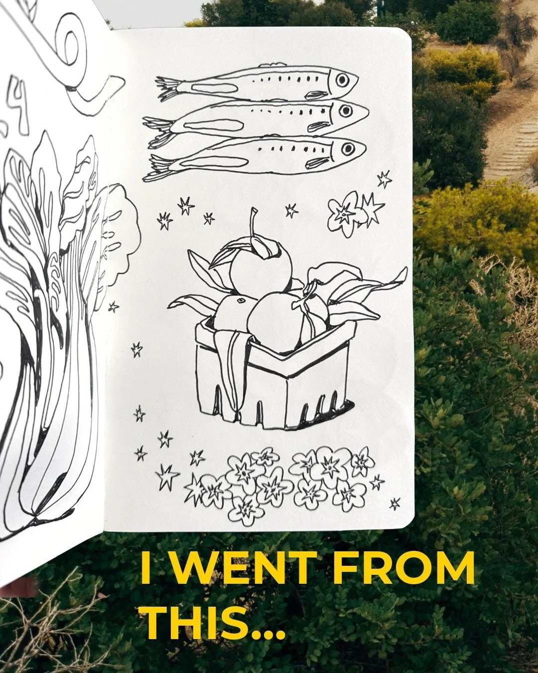 From sketchbook to sticker to phone case! 🐟✨🥰

This is my best selling phone case over at @rhinoshield  and it all started with a quick drawing in my sketchbook! 

If you are craving sardines, you can find links in my bioooo 🤭

#sketchbookpage #st