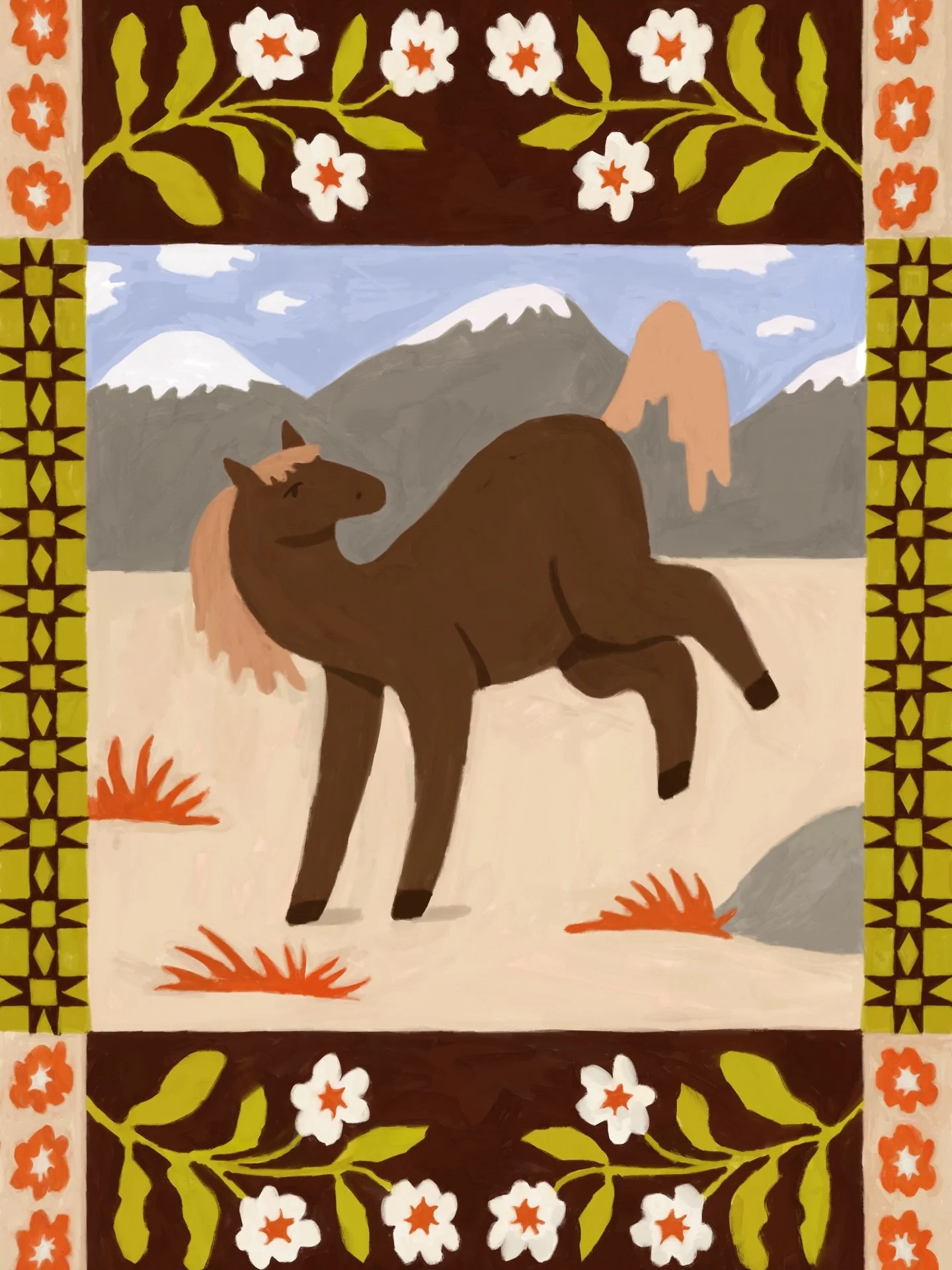 I made new art! 🥳🥳🥳

I&rsquo;ve been drawing a lot lately but not really anything I&rsquo;ve liked. And then this image emerged! I finally had an idea that I wanted to work on for a few hours and I really like it 🐎❤️

It&rsquo;s been a while sinc