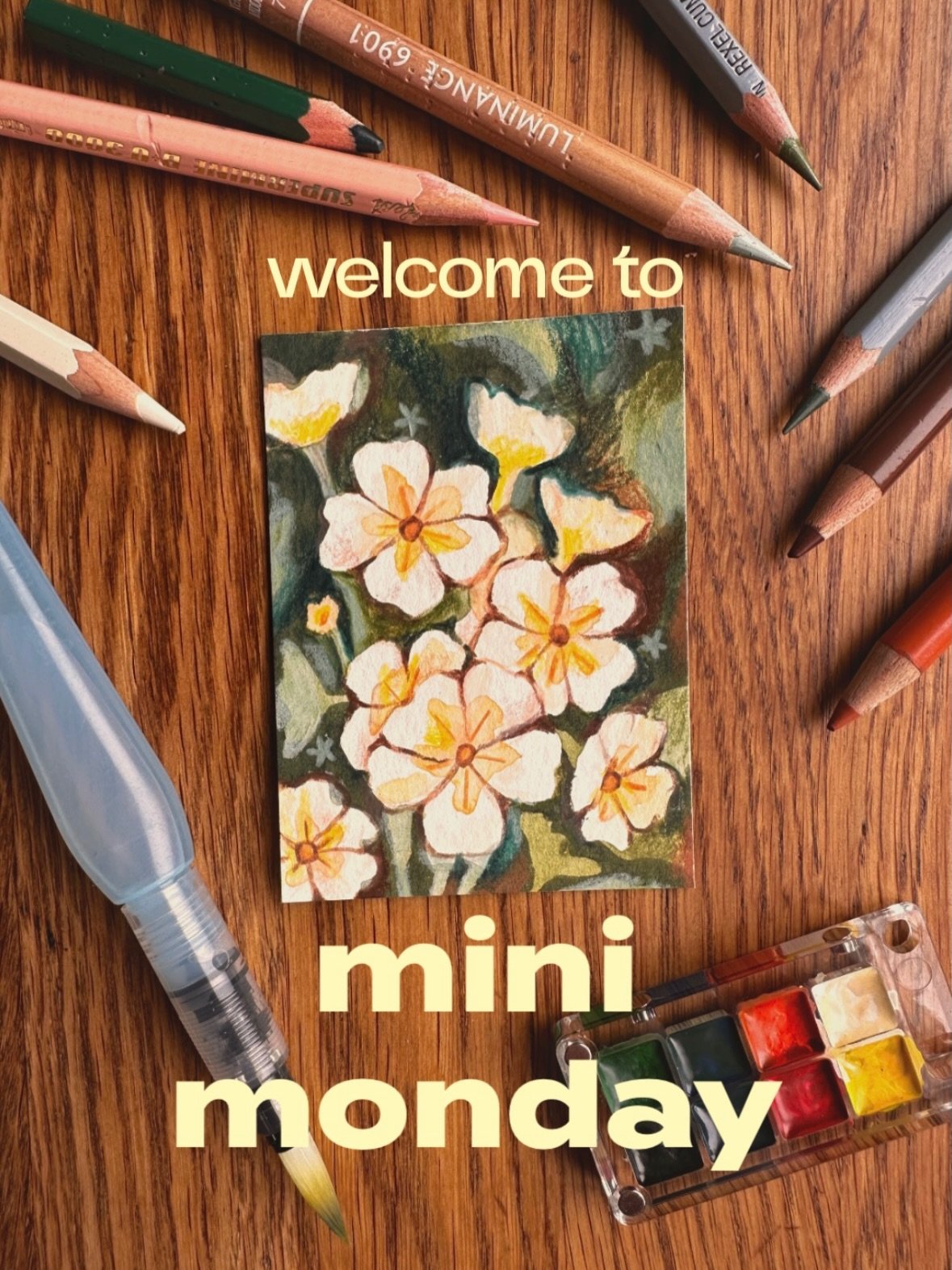 I&rsquo;ve just decided Monday&rsquo;s in my universe are now - mini monday! 🥰

Why?
I&rsquo;ve fallen in love with the ACEO format and community and decided to make them available here. I love the idea of making original art more accessible because