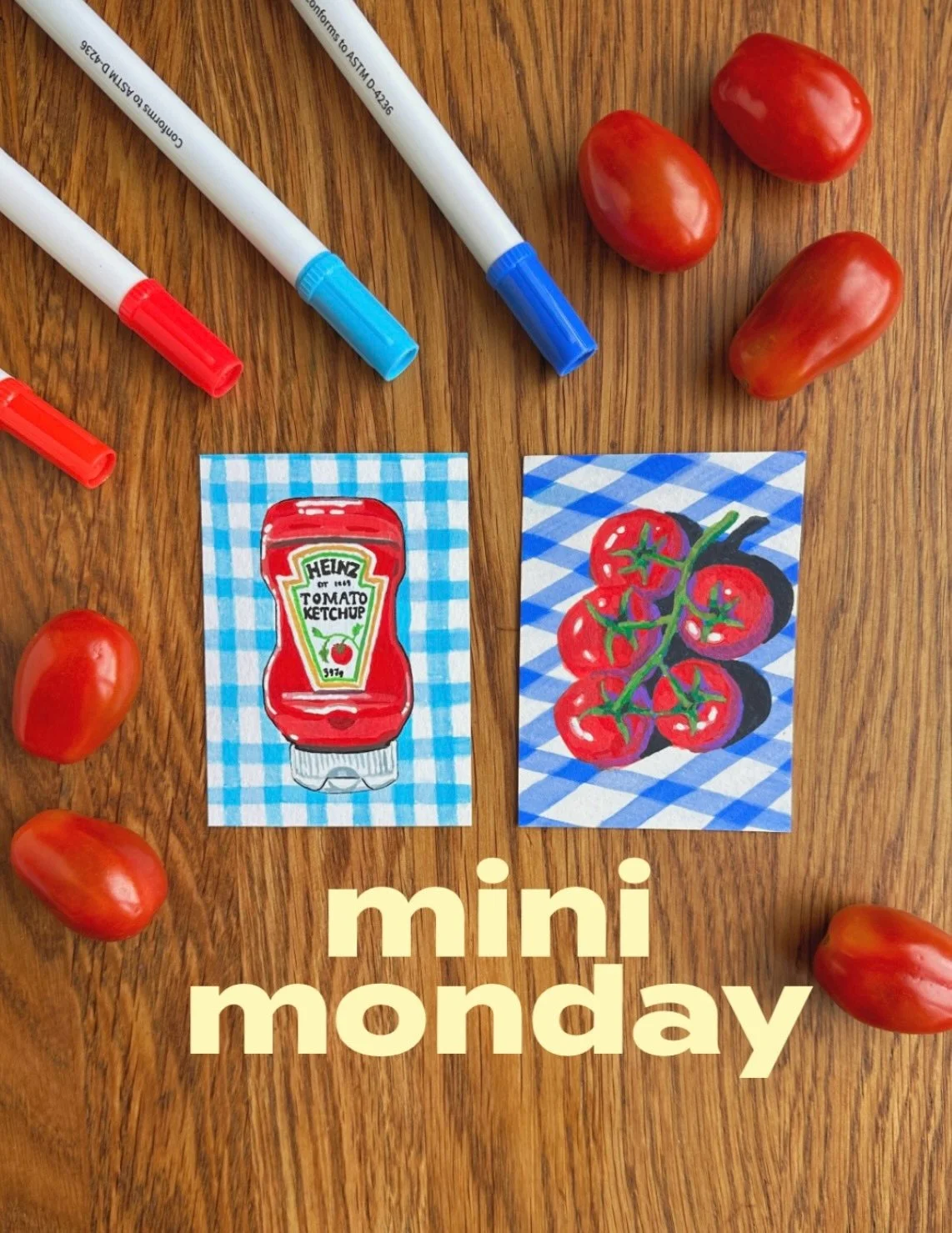 It&rsquo;s Mini Monday! 🥳

Why?
l&rsquo;ve fallen in love with the ACEO format and community and decided to make them available here. I love the idea of making original art more accessible because I can offer them at a very good price.

Wait, what&r