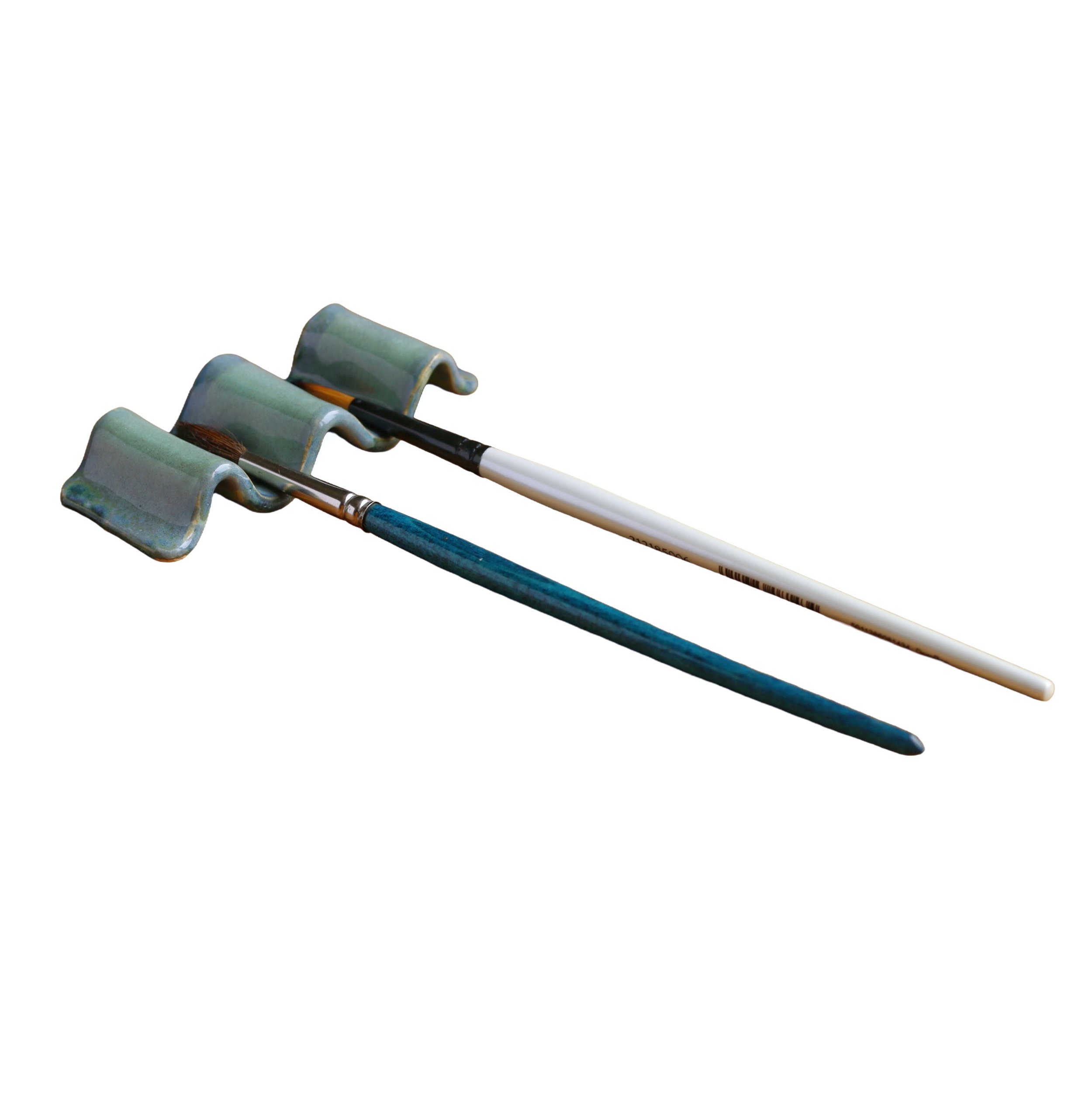 Cute Ceramic Brush Rest