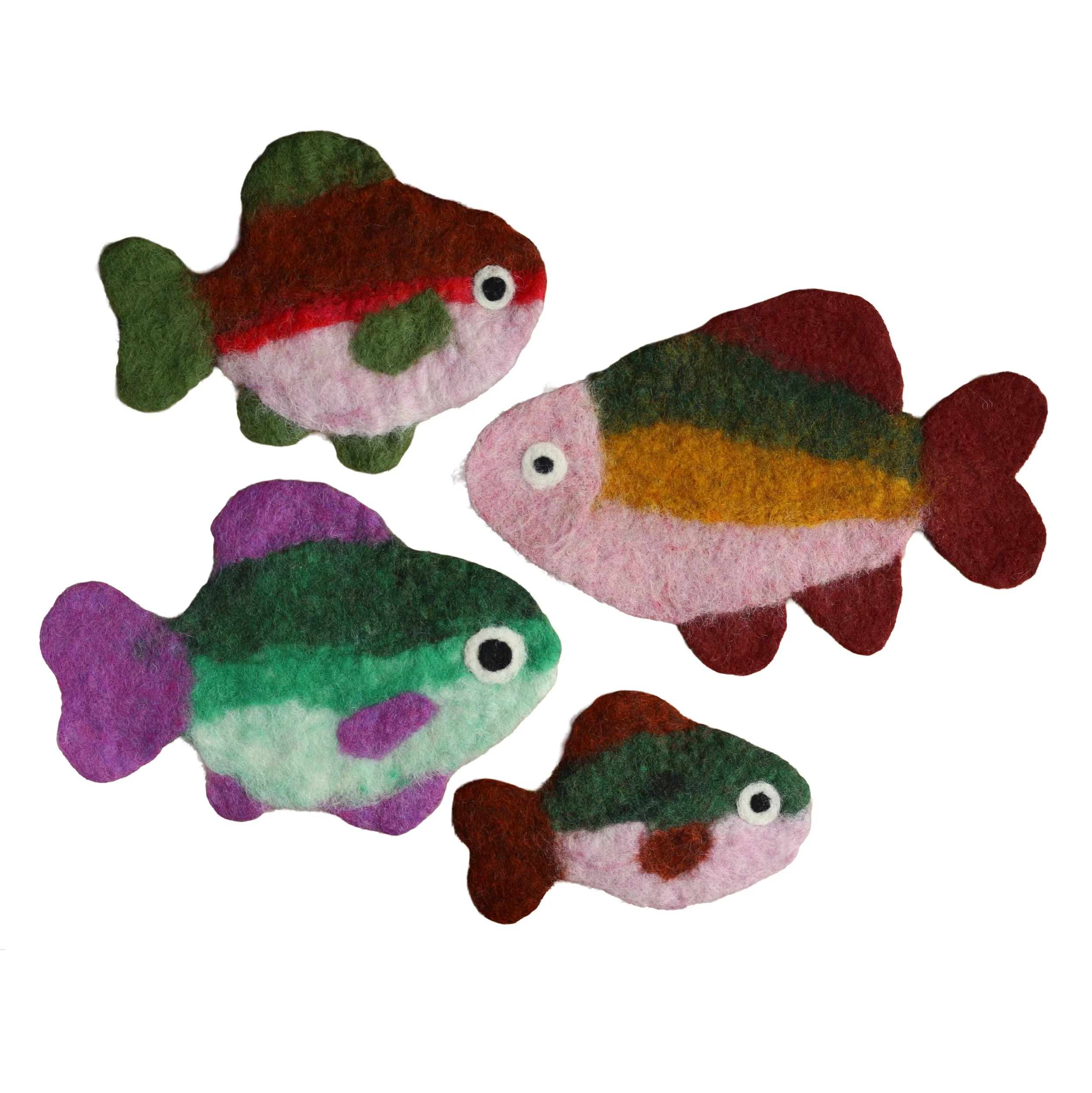 Cute Felted Wool Fish