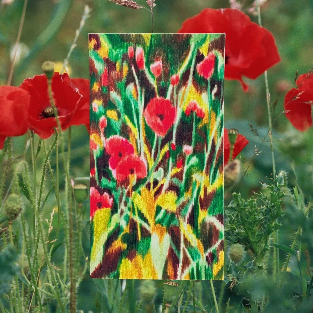 Dreamy Poppies Sticker