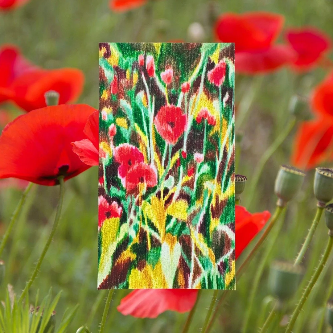 Vibrant Poppies Fine Art Print