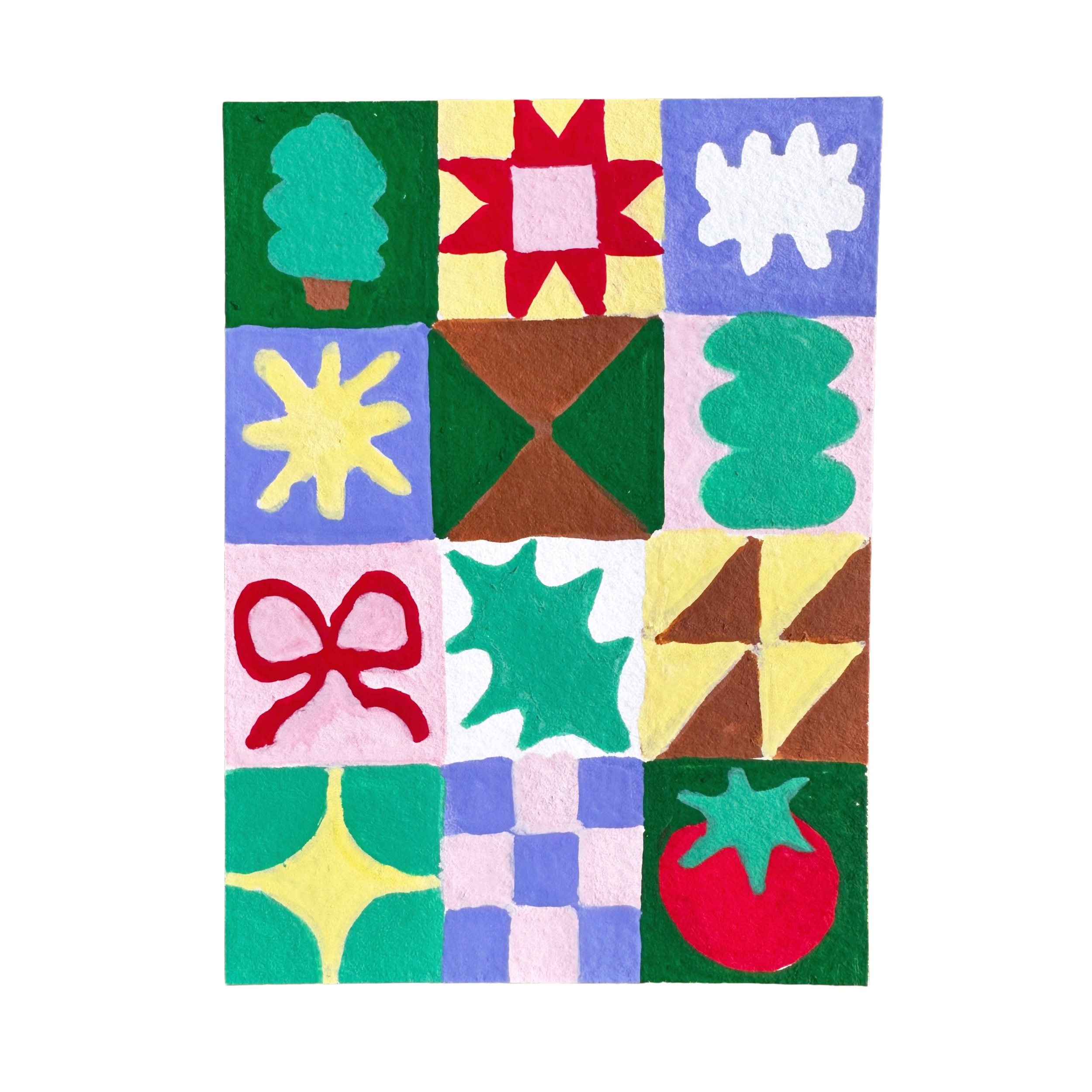 Mini Original / ACEO - First Quilt Collection 6/6