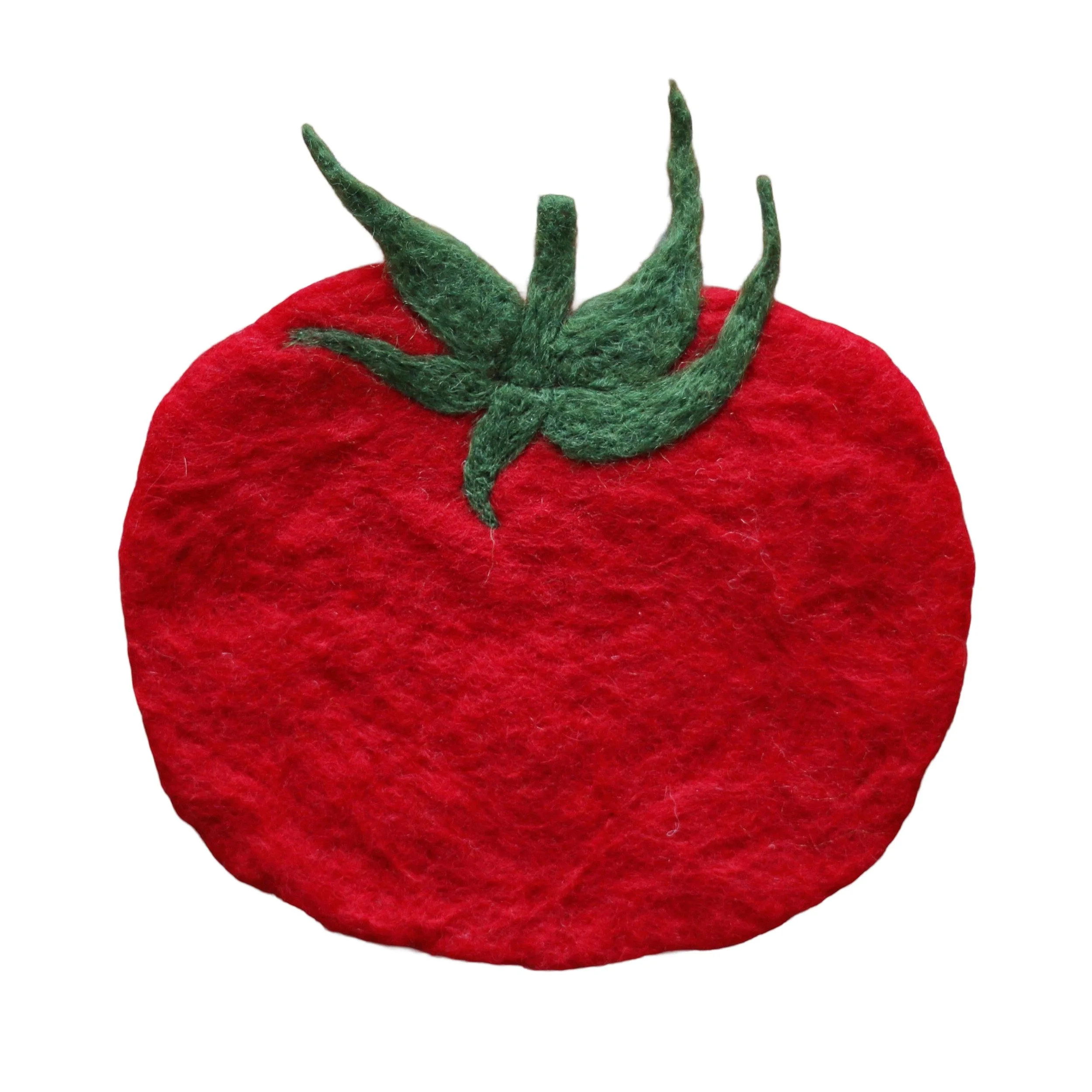 Cute Felted Wool Tomato