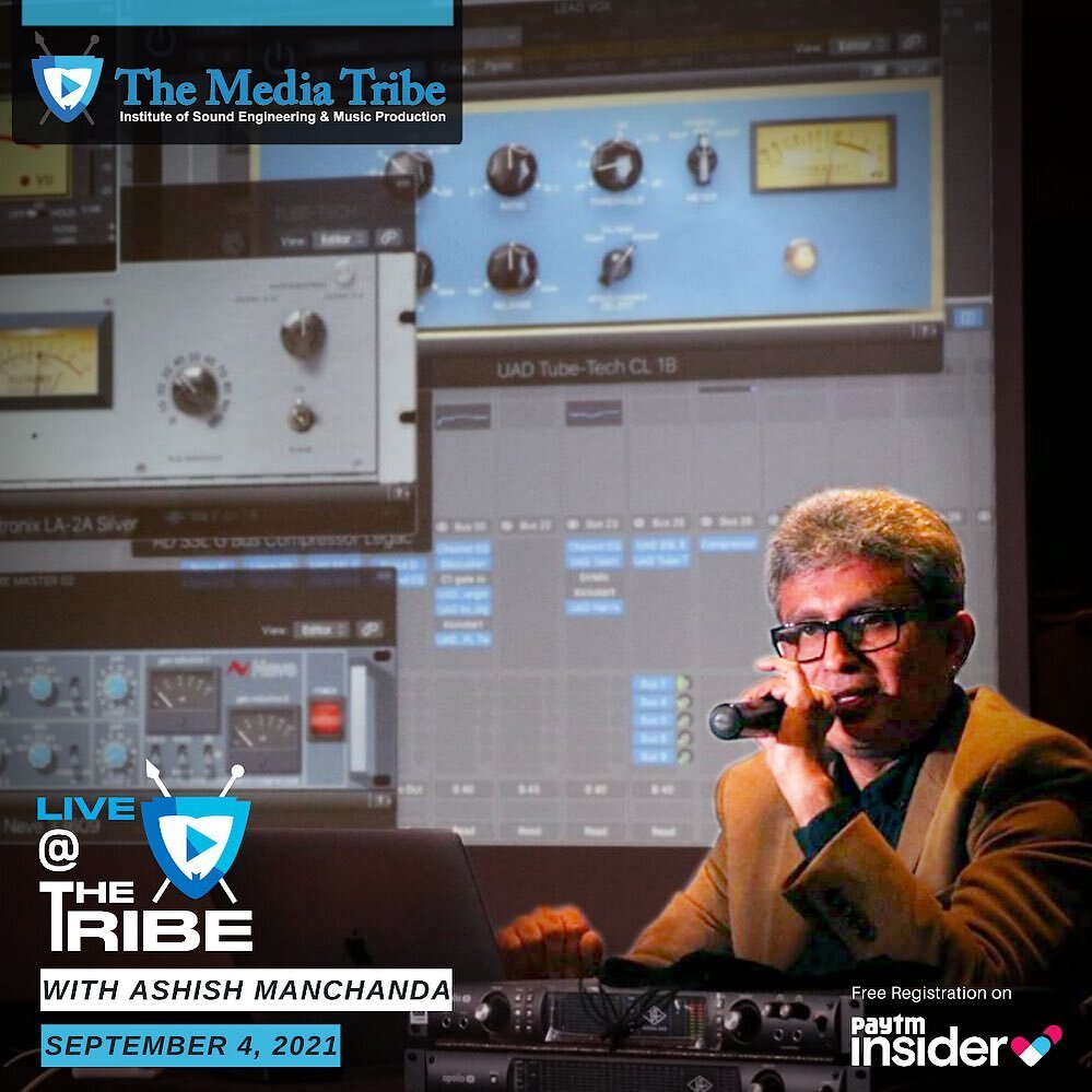 Workshop with the legendary mixing engineer and producer @ashishmanchanda007 

Inviting artists, songwriters, producers and engineers to submit your work at tmtdemos@gmail.com and get constructive feedback during the session 

This is an open interac